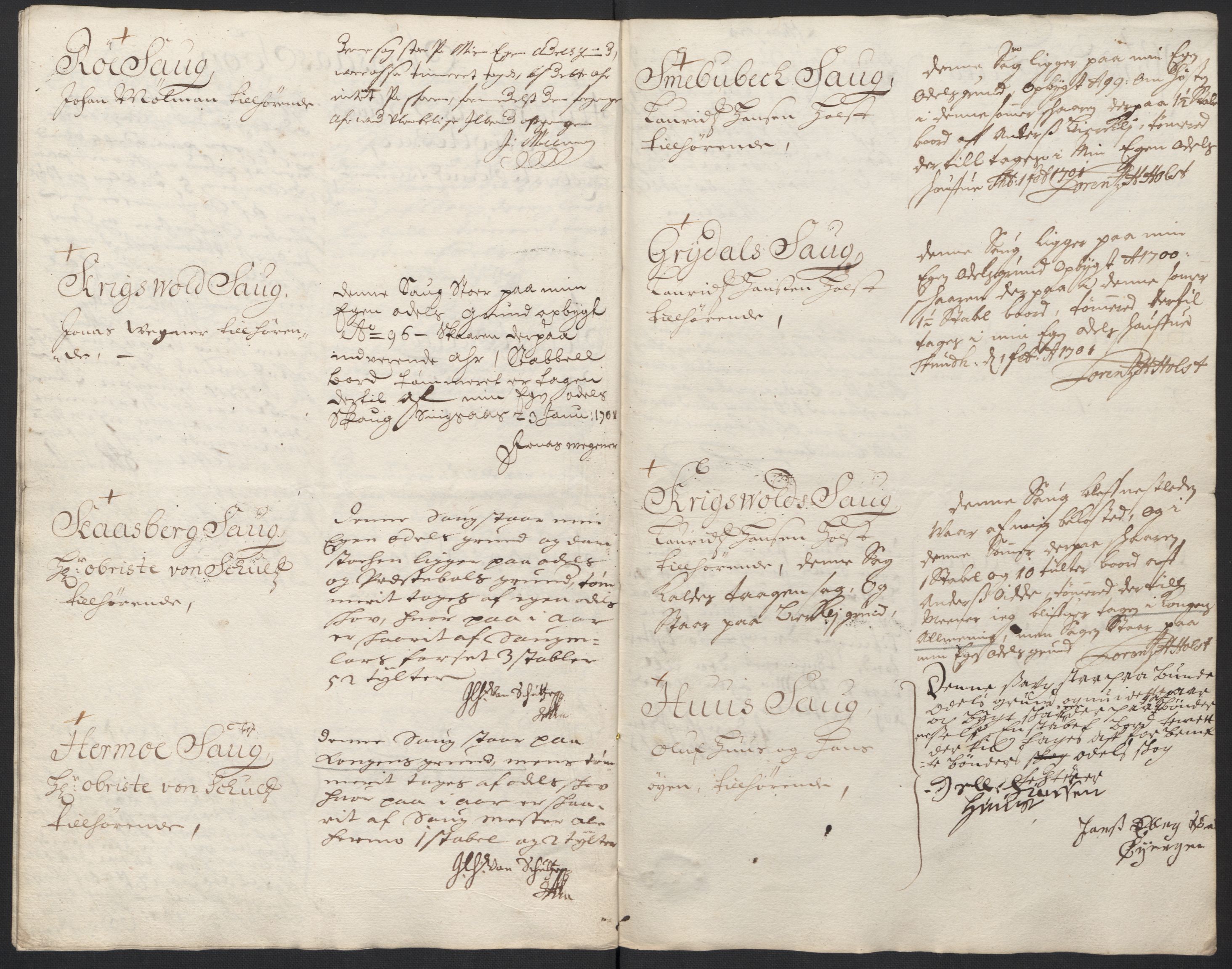Rentekammeret inntil 1814, Reviderte regnskaper, Fogderegnskap, AV/RA-EA-4092/R60/L3950: Fogderegnskap Orkdal og Gauldal, 1700, p. 326
