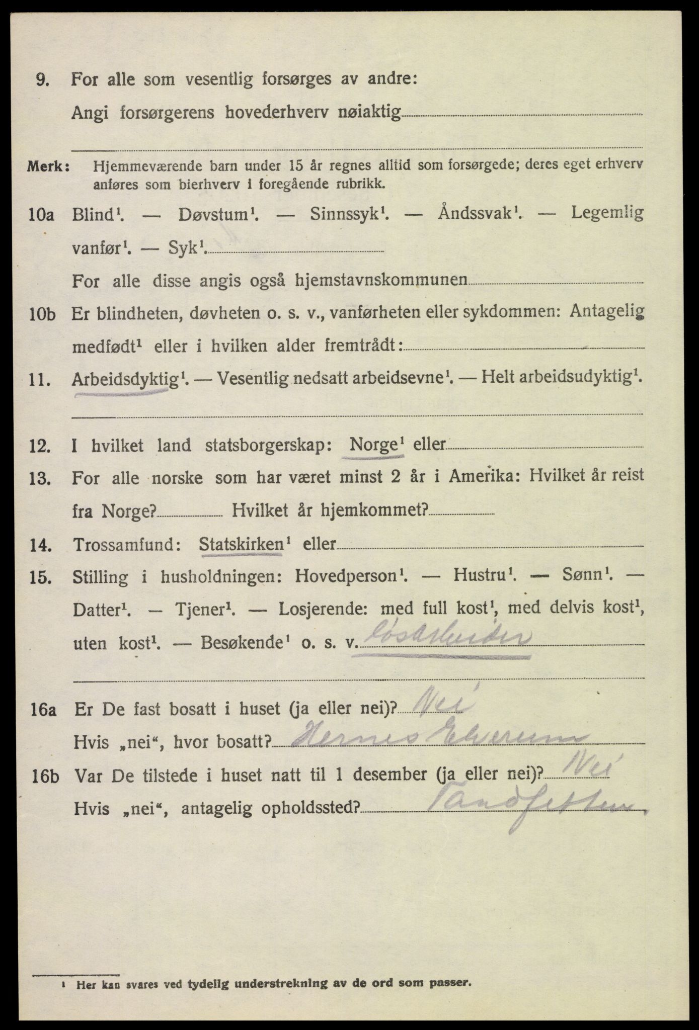 SAH, 1920 census for Stor-Elvdal, 1920, p. 6045