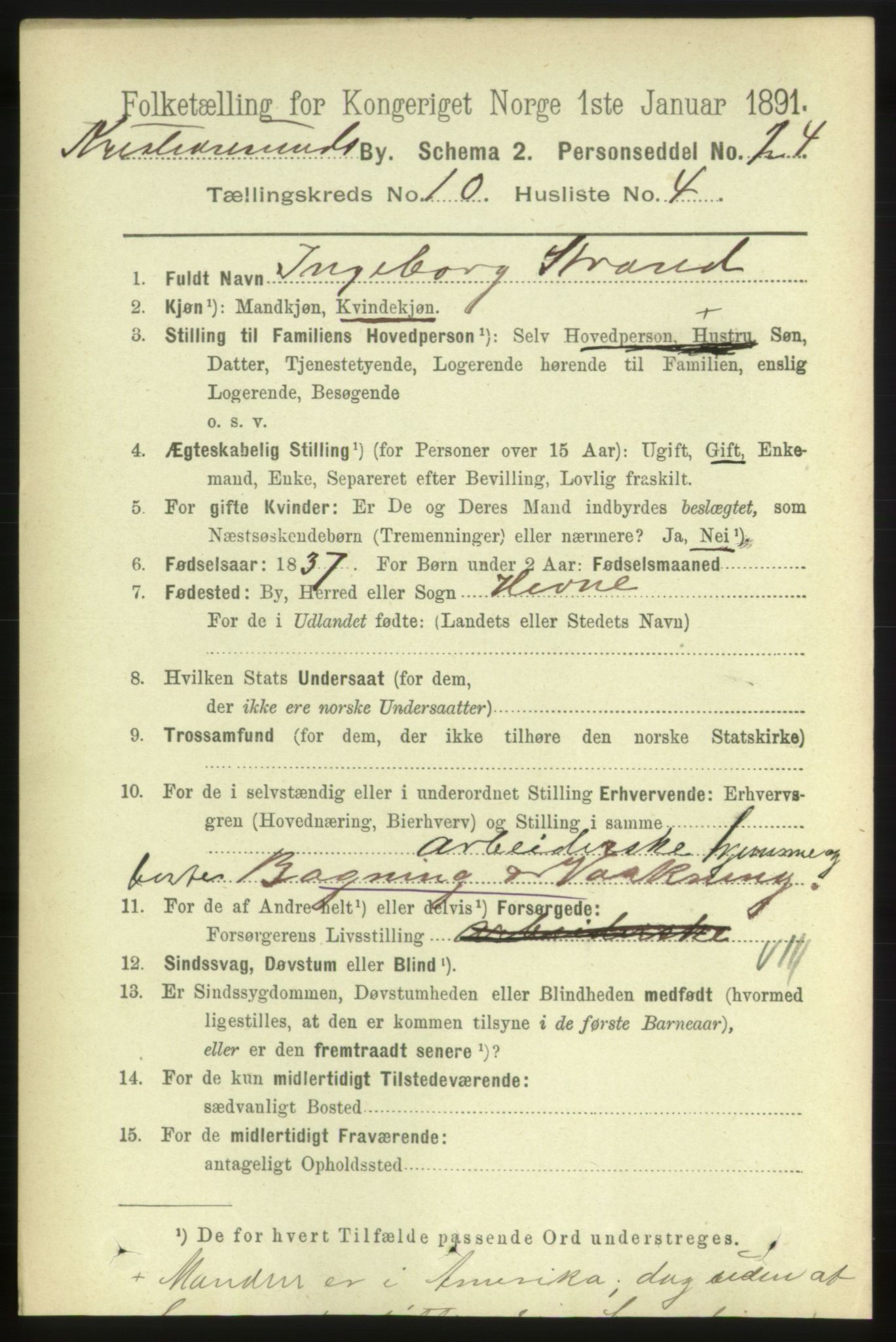 RA, 1891 census for 1503 Kristiansund, 1891, p. 8130