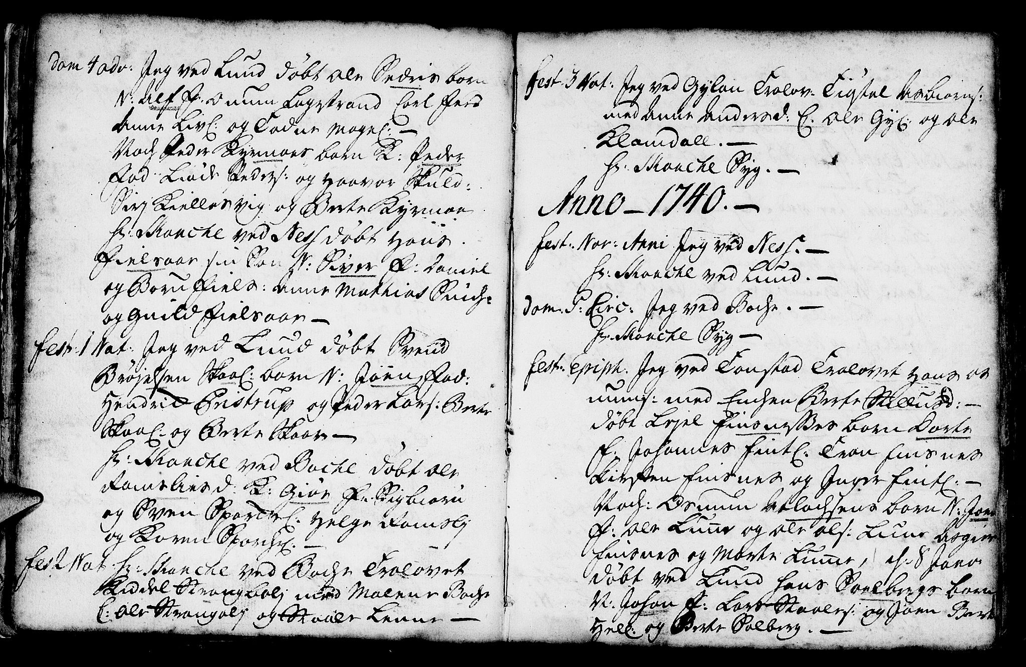 Lund sokneprestkontor, AV/SAST-A-101809/S06/L0002: Parish register (official) no. A 2, 1738-1760