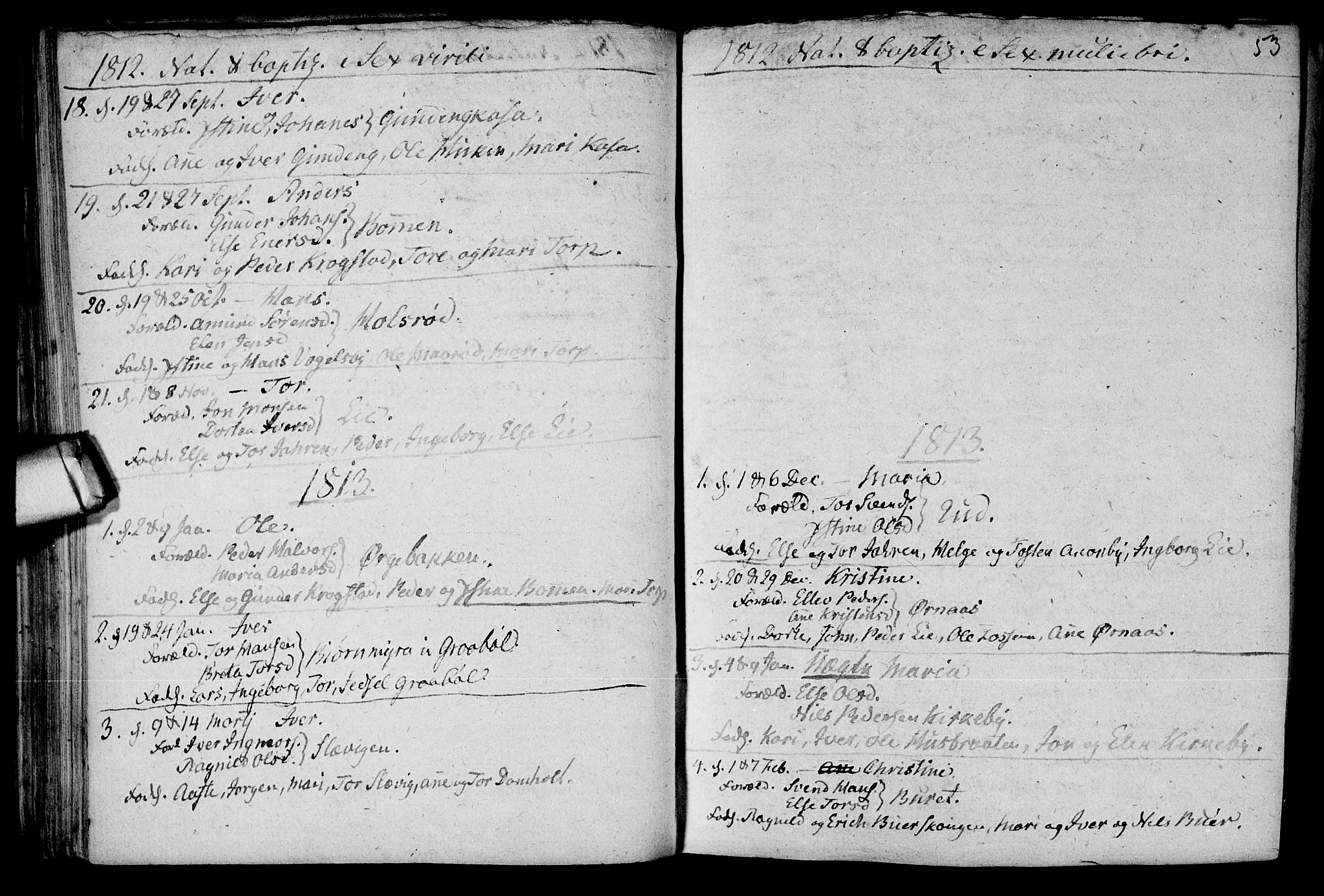 Aremark prestekontor Kirkebøker, AV/SAO-A-10899/F/Fb/L0003: Parish register (official) no.  II 3, 1796-1814, p. 53