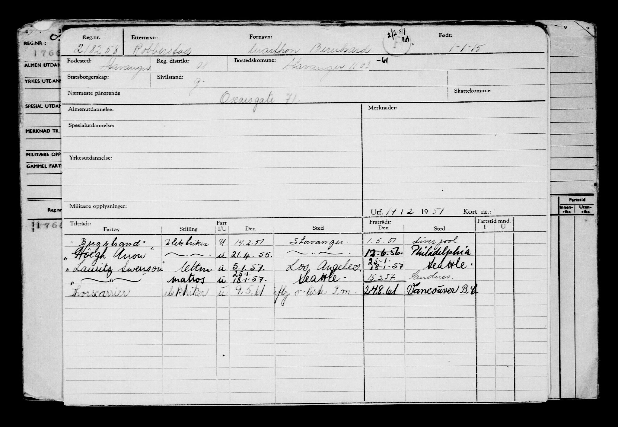 Direktoratet for sjømenn, AV/RA-S-3545/G/Gb/L0126: Hovedkort, 1914-1915, p. 318