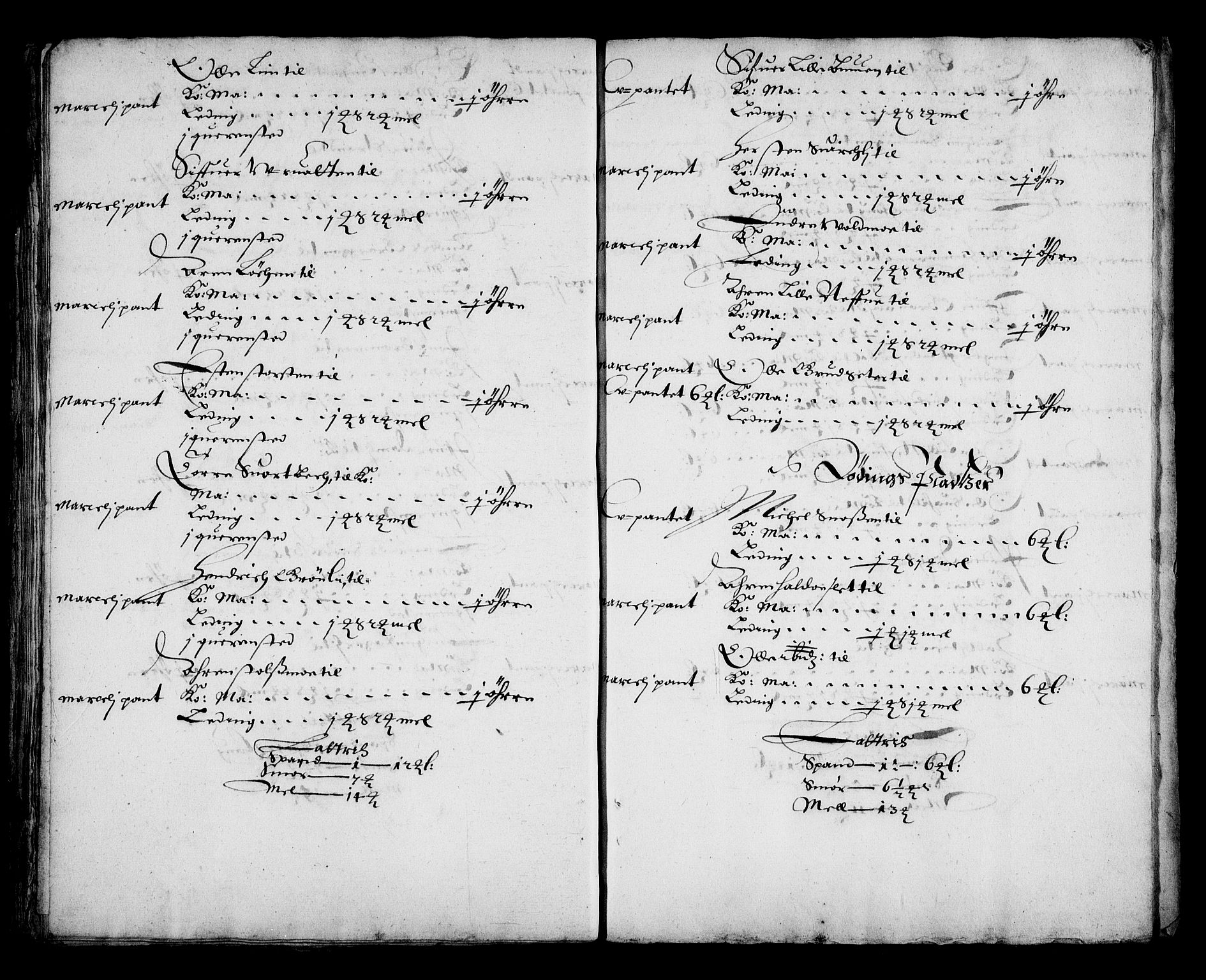 Rentekammeret inntil 1814, Realistisk ordnet avdeling, AV/RA-EA-4070/N/Na/L0002/0003: [XI g]: Trondheims stifts jordebøker: / Orkdal fogderi, 1664