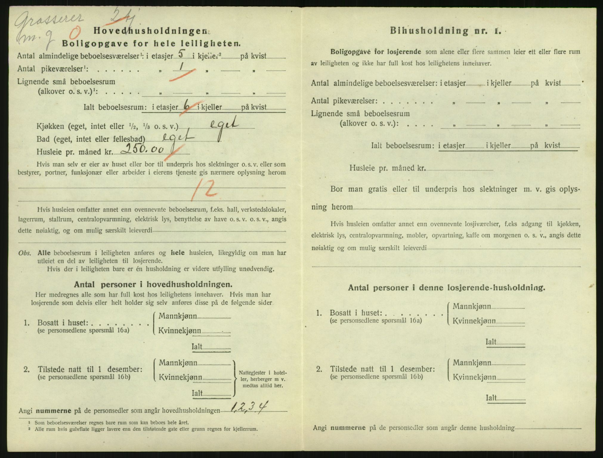 SAO, 1920 census for Kristiania, 1920, p. 111428