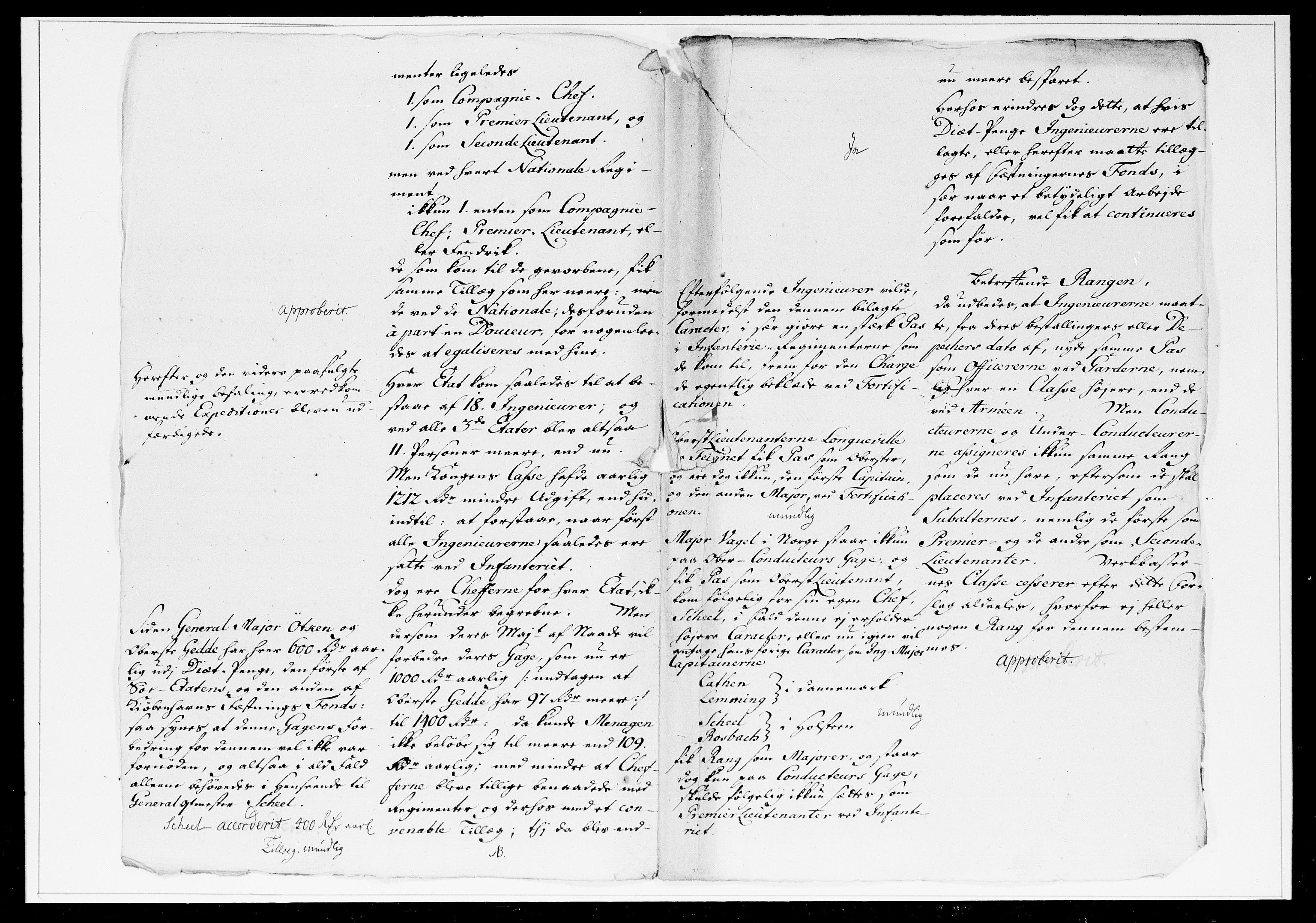 Krigskollegiet, Krigskancelliet, DRA/A-0006/-/1241-1247: Refererede sager, 1753, p. 40