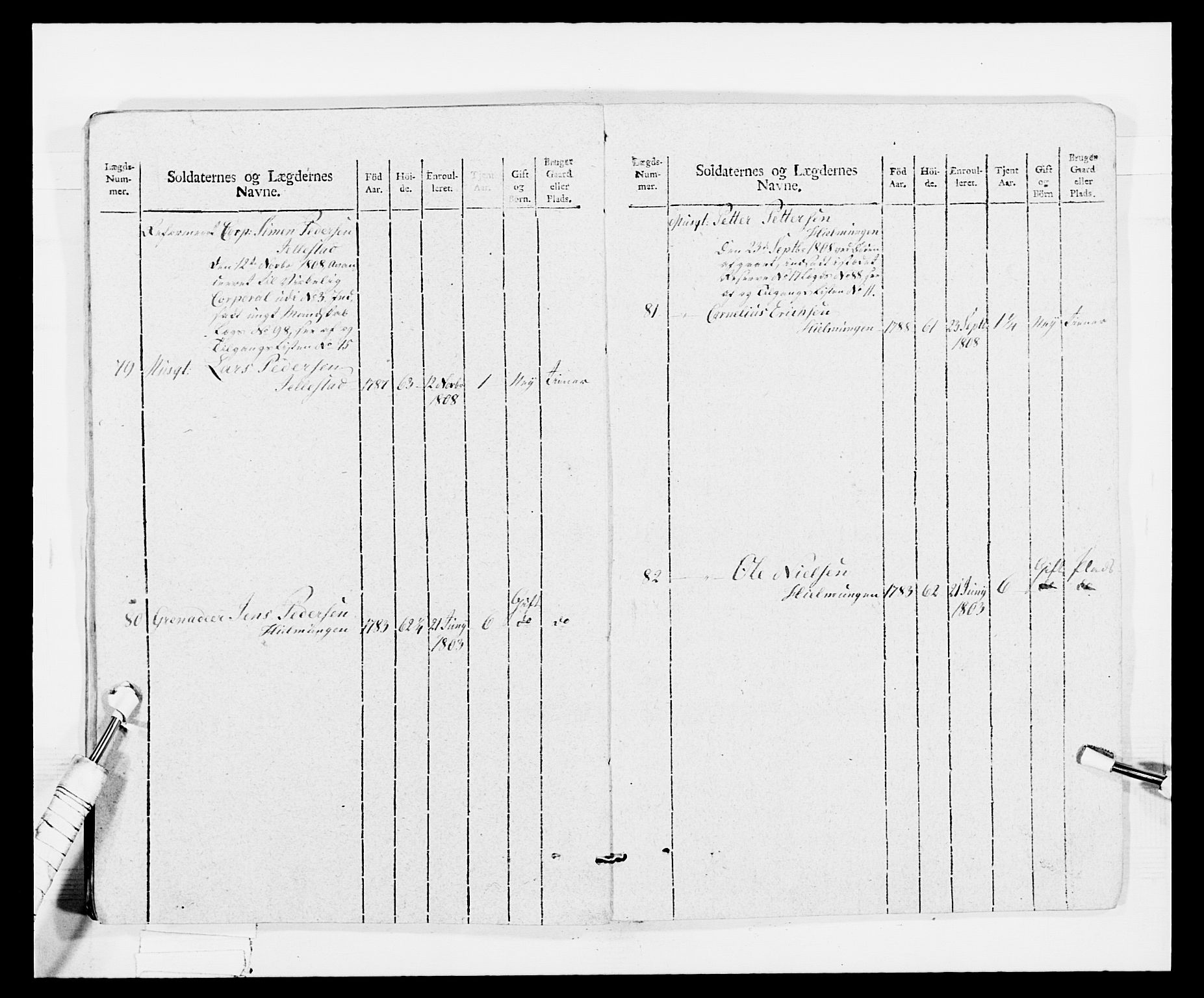 Generalitets- og kommissariatskollegiet, Det kongelige norske kommissariatskollegium, AV/RA-EA-5420/E/Eh/L0030b: Sønnafjelske gevorbne infanteriregiment, 1810, p. 89