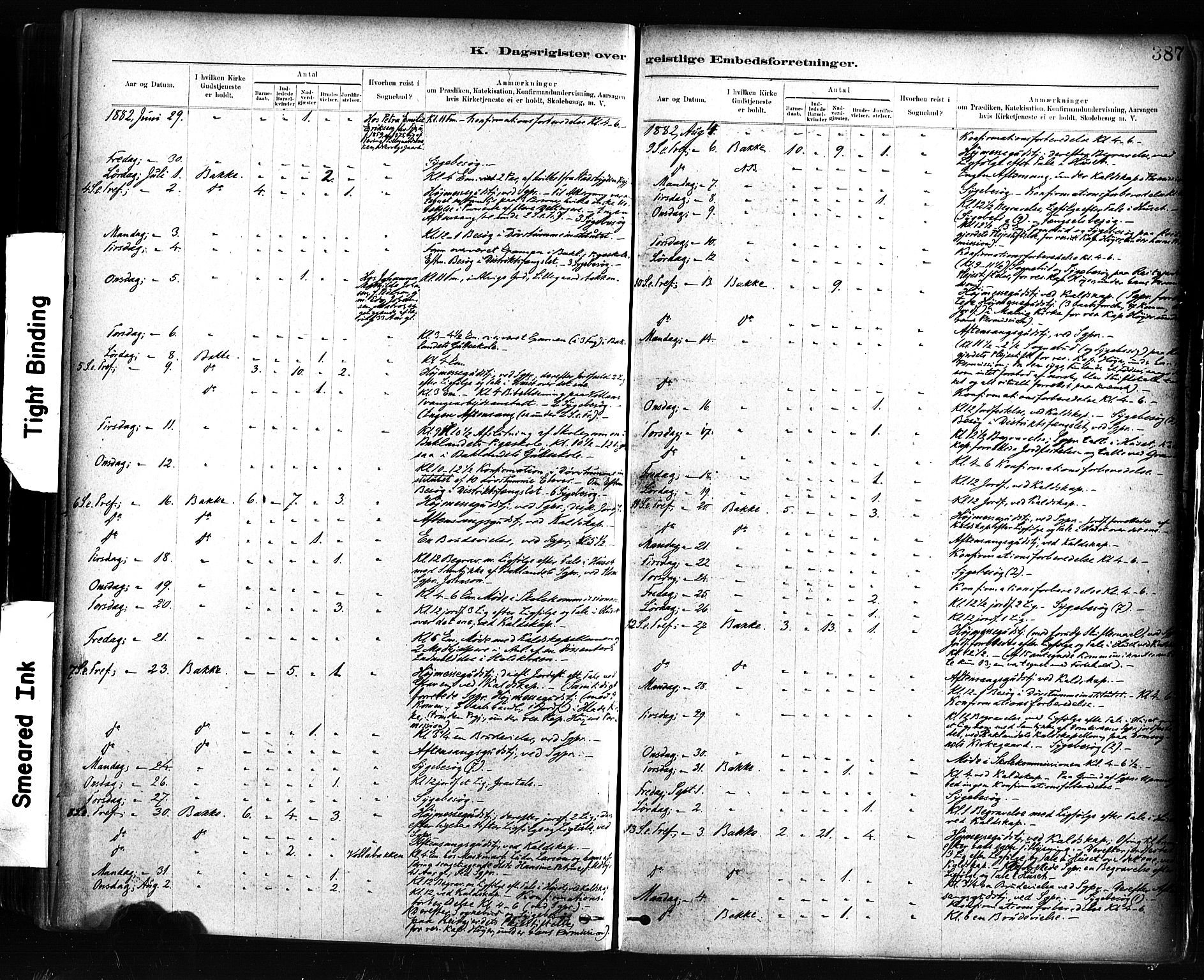 Ministerialprotokoller, klokkerbøker og fødselsregistre - Sør-Trøndelag, SAT/A-1456/604/L0189: Parish register (official) no. 604A10, 1878-1892, p. 387