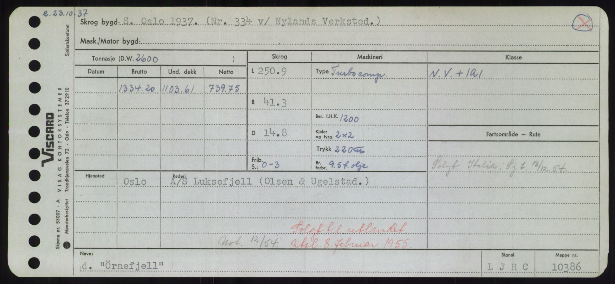 Sjøfartsdirektoratet med forløpere, Skipsmålingen, AV/RA-S-1627/H/Hd/L0041: Fartøy, Vi-Ås, p. 537