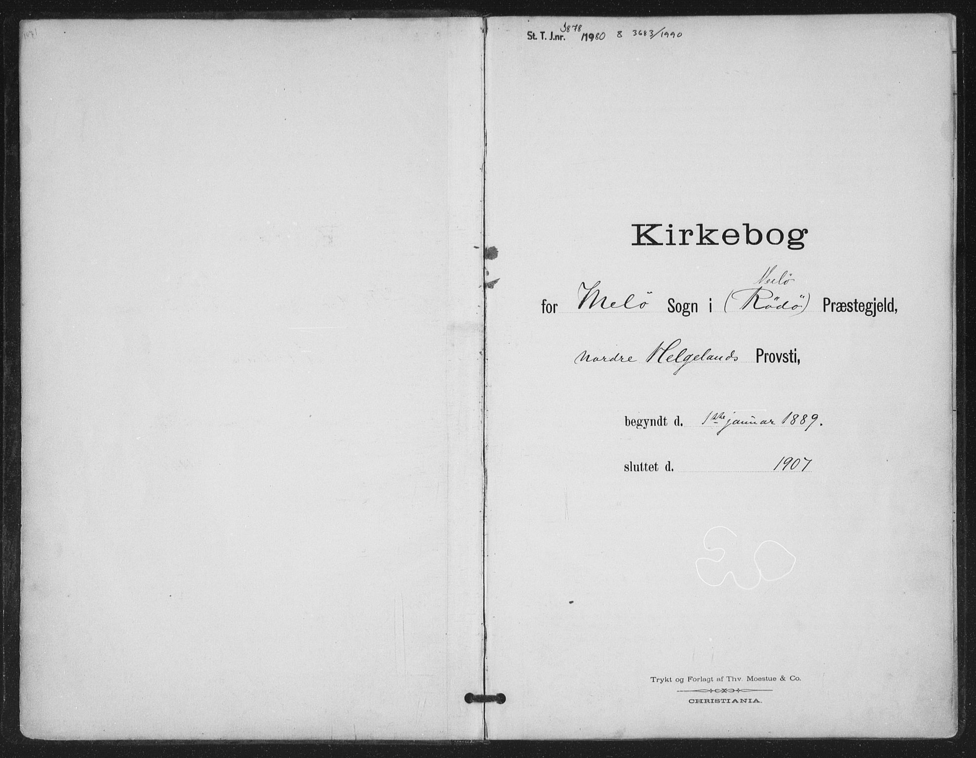 Ministerialprotokoller, klokkerbøker og fødselsregistre - Nordland, SAT/A-1459/843/L0628: Parish register (official) no. 843A03, 1889-1907