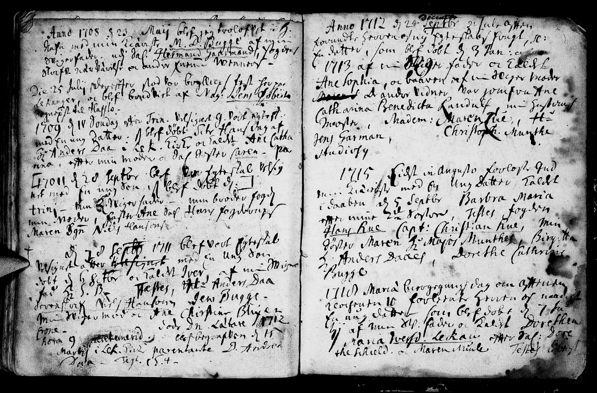 Leikanger sokneprestembete, SAB/A-81001: Parish register (official) no. A 1, 1690-1734, p. 357