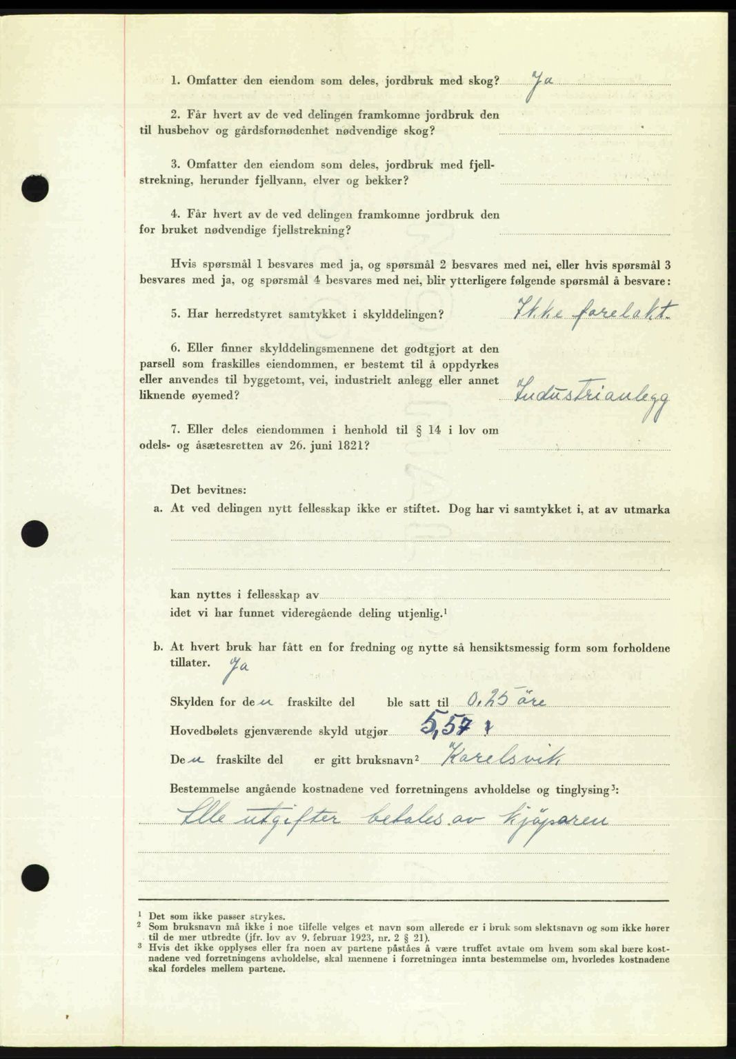 Romsdal sorenskriveri, AV/SAT-A-4149/1/2/2C: Mortgage book no. A31, 1949-1949, Diary no: : 3399/1949