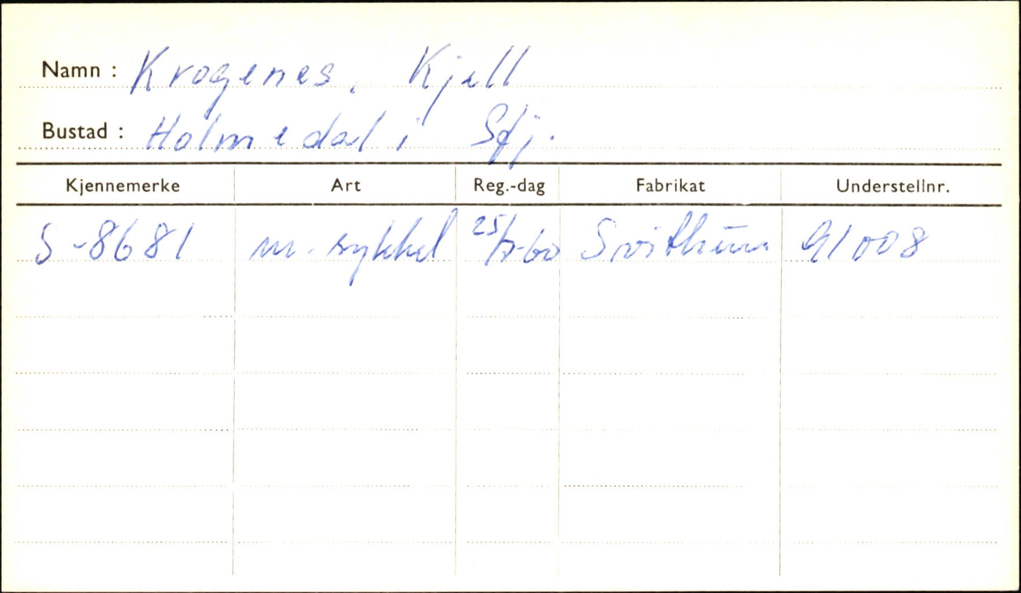 Statens vegvesen, Sogn og Fjordane vegkontor, SAB/A-5301/4/F/L0001B: Eigarregister Fjordane til 1.6.1961, 1930-1961, p. 238