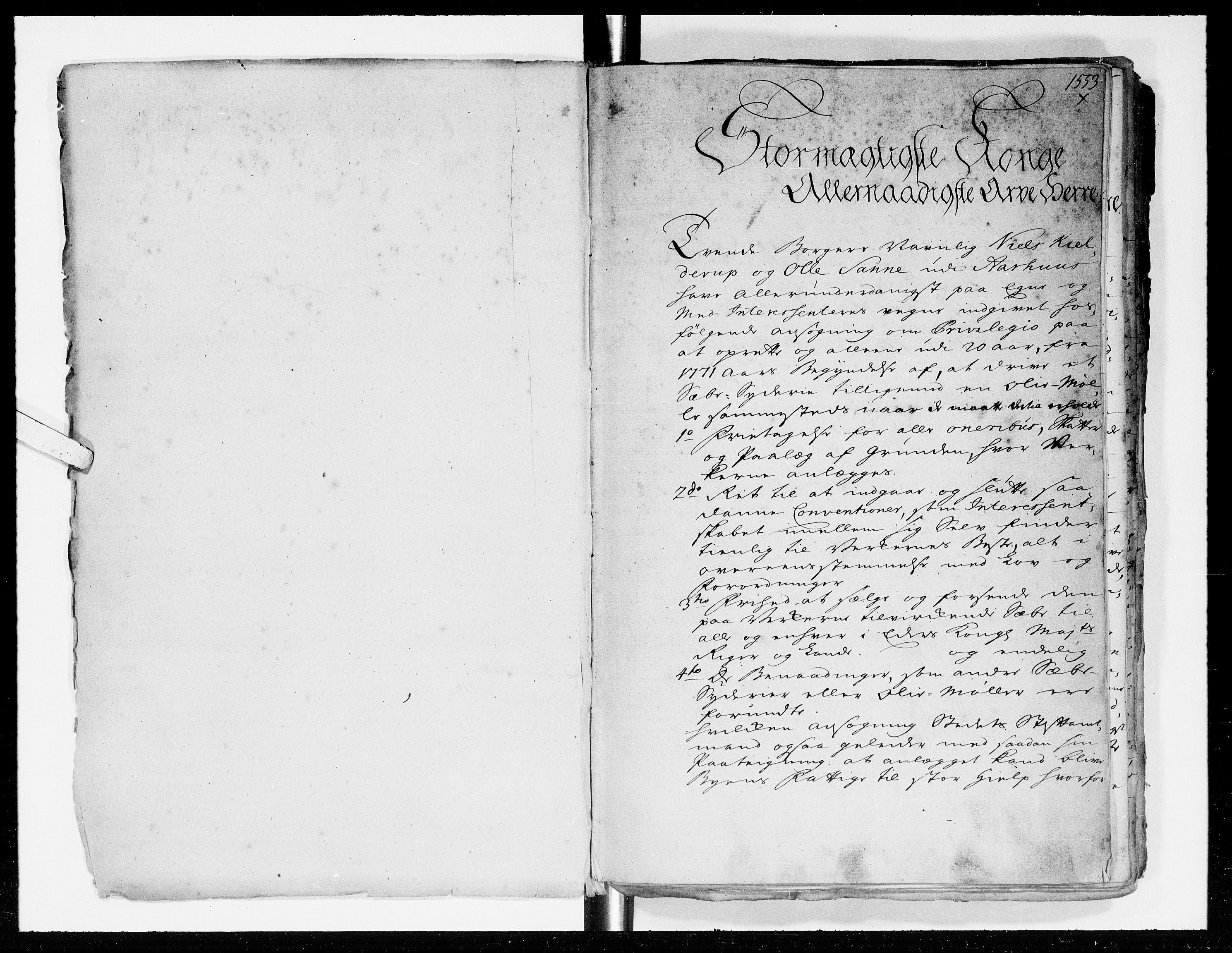 Kommercekollegiet, Dansk-Norske Sekretariat (1736-1771) / Kommercedeputationen (1771-1773), DRA/A-0002/-/411: Forestillinger, 1770-1773
