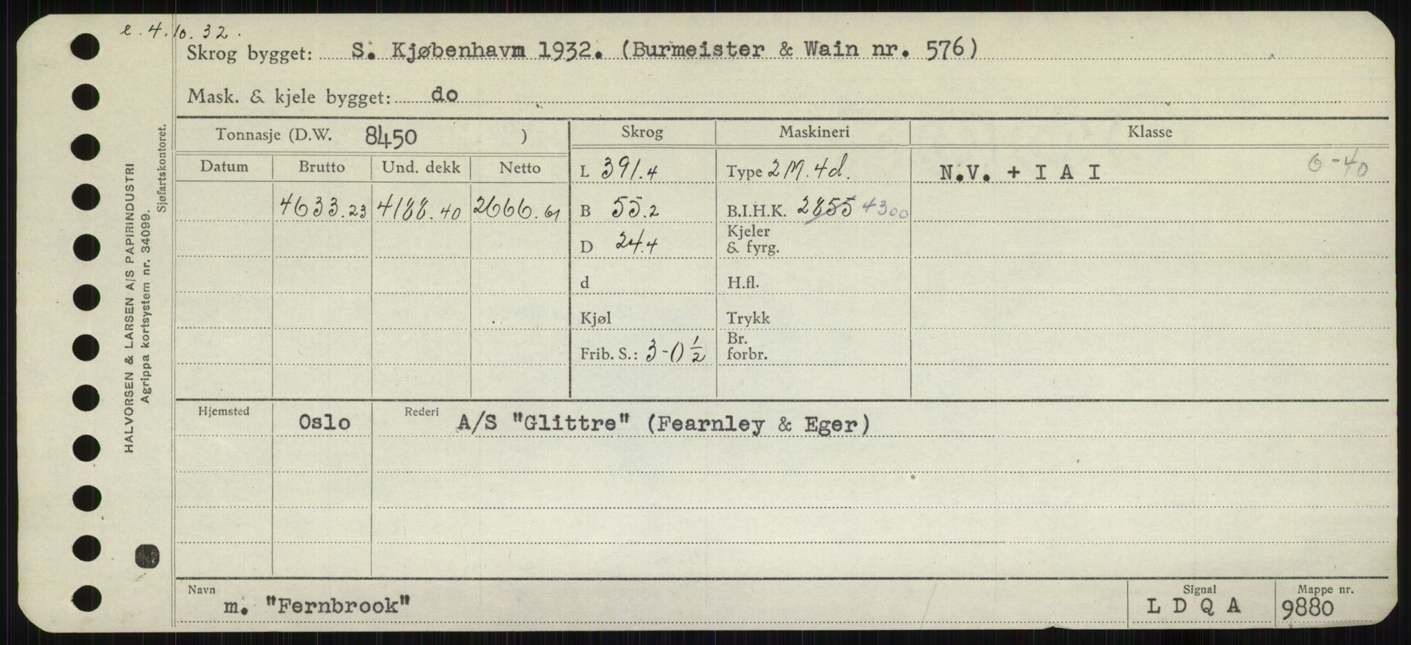 Sjøfartsdirektoratet med forløpere, Skipsmålingen, RA/S-1627/H/Hb/L0002: Fartøy, E-H, p. 93