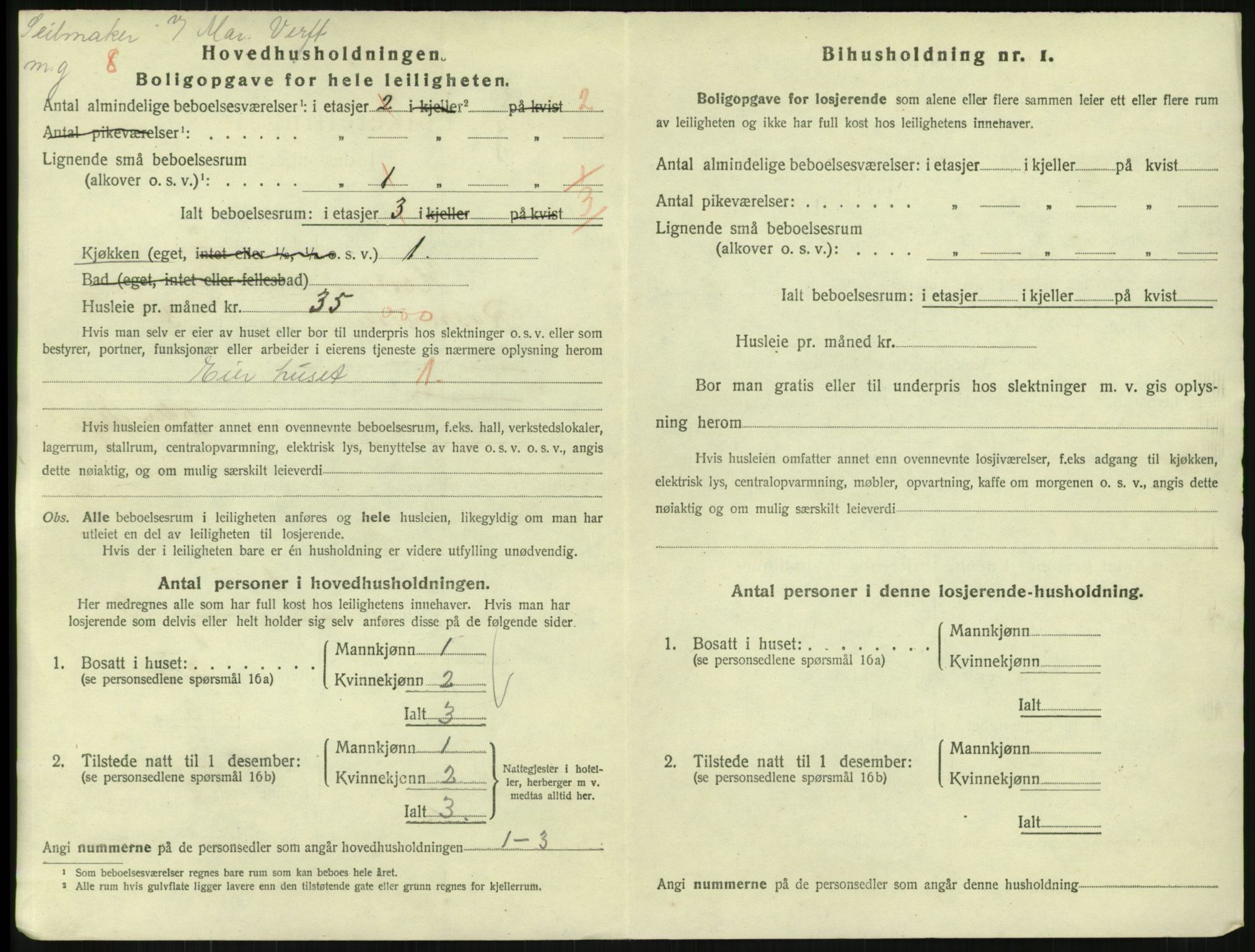 SAKO, 1920 census for Horten, 1920, p. 7188