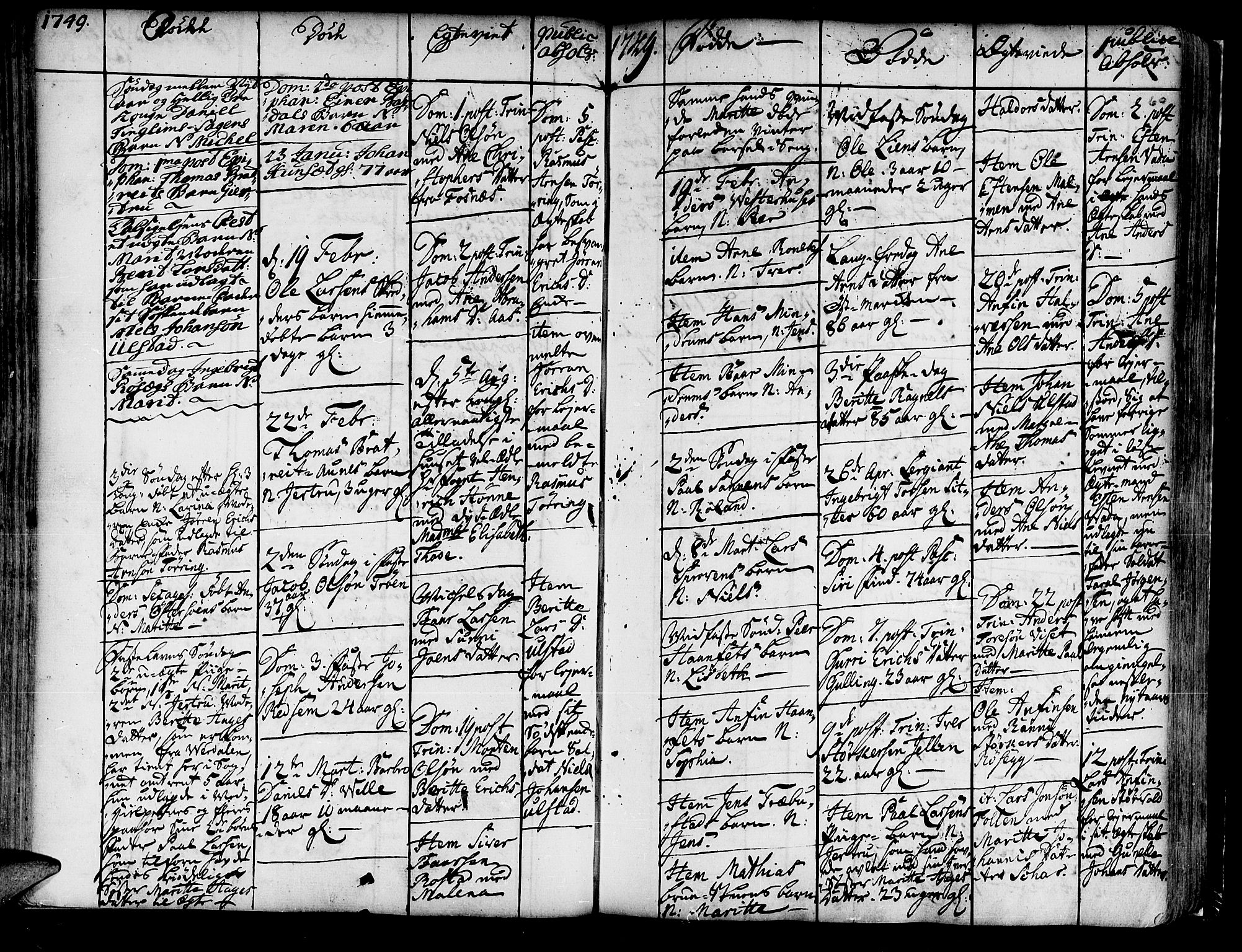 Ministerialprotokoller, klokkerbøker og fødselsregistre - Nord-Trøndelag, SAT/A-1458/741/L0385: Parish register (official) no. 741A01, 1722-1815, p. 60