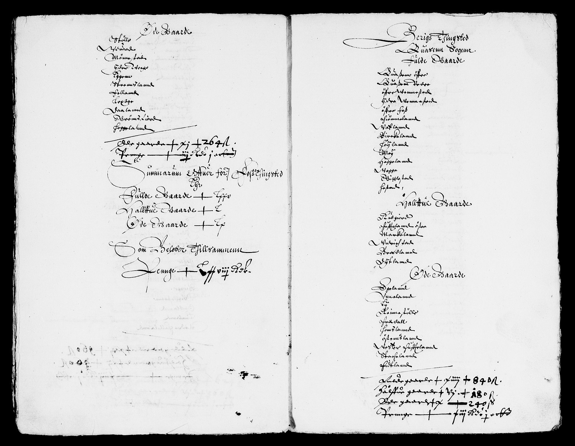 Rentekammeret inntil 1814, Reviderte regnskaper, Lensregnskaper, AV/RA-EA-5023/R/Rb/Rbr/L0011: Lista len, 1636-1639