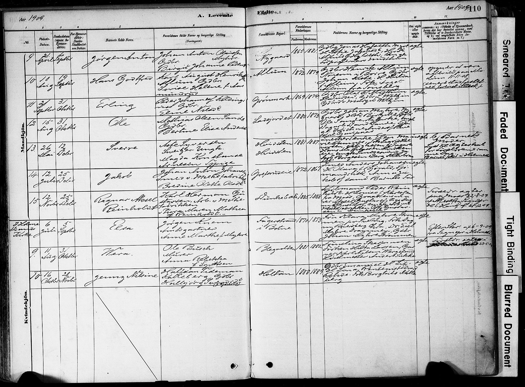 Botne kirkebøker, AV/SAKO-A-340/F/Fa/L0007: Parish register (official) no. I 7, 1878-1910, p. 110