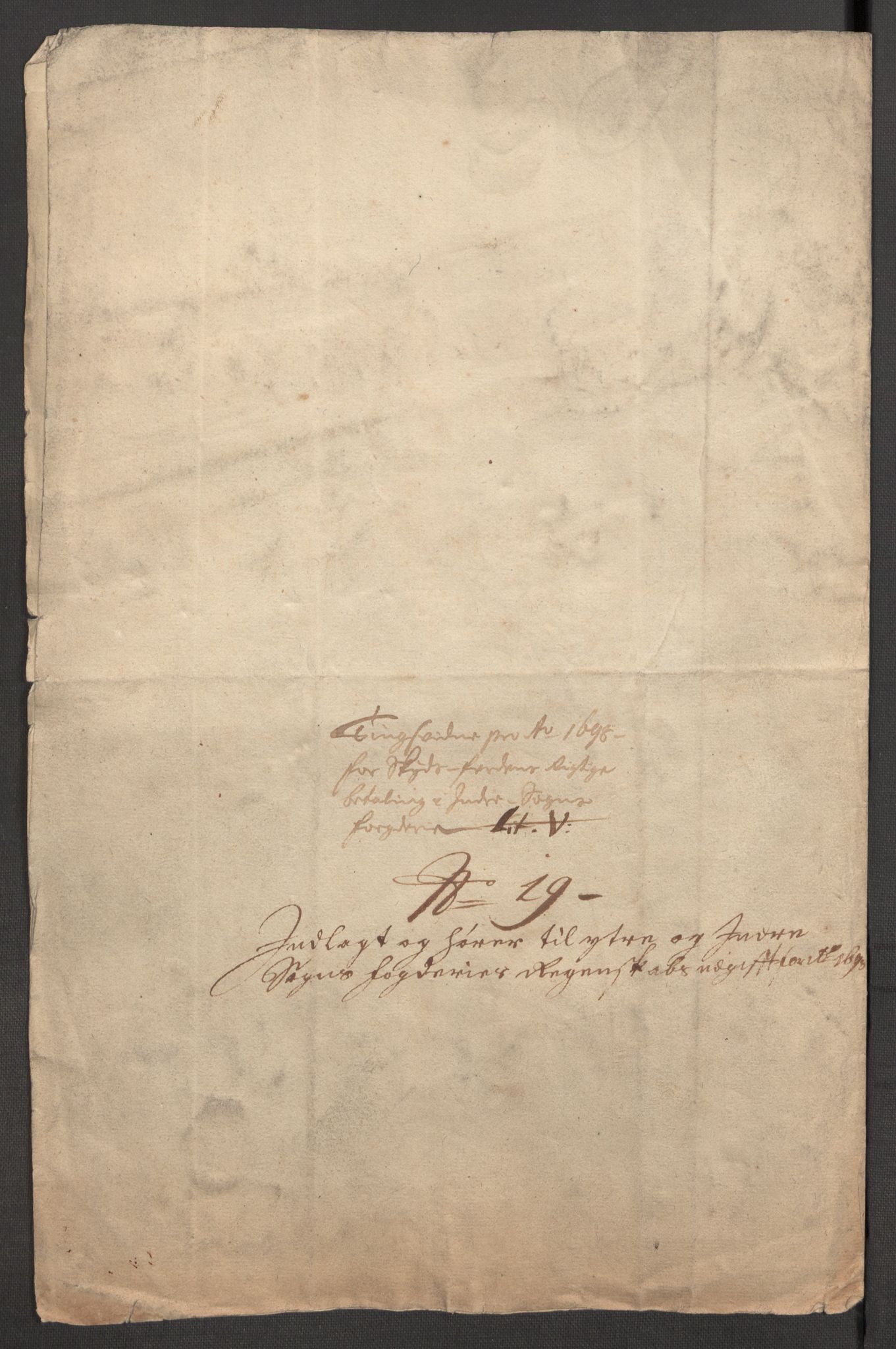 Rentekammeret inntil 1814, Reviderte regnskaper, Fogderegnskap, RA/EA-4092/R52/L3310: Fogderegnskap Sogn, 1698-1699, p. 281