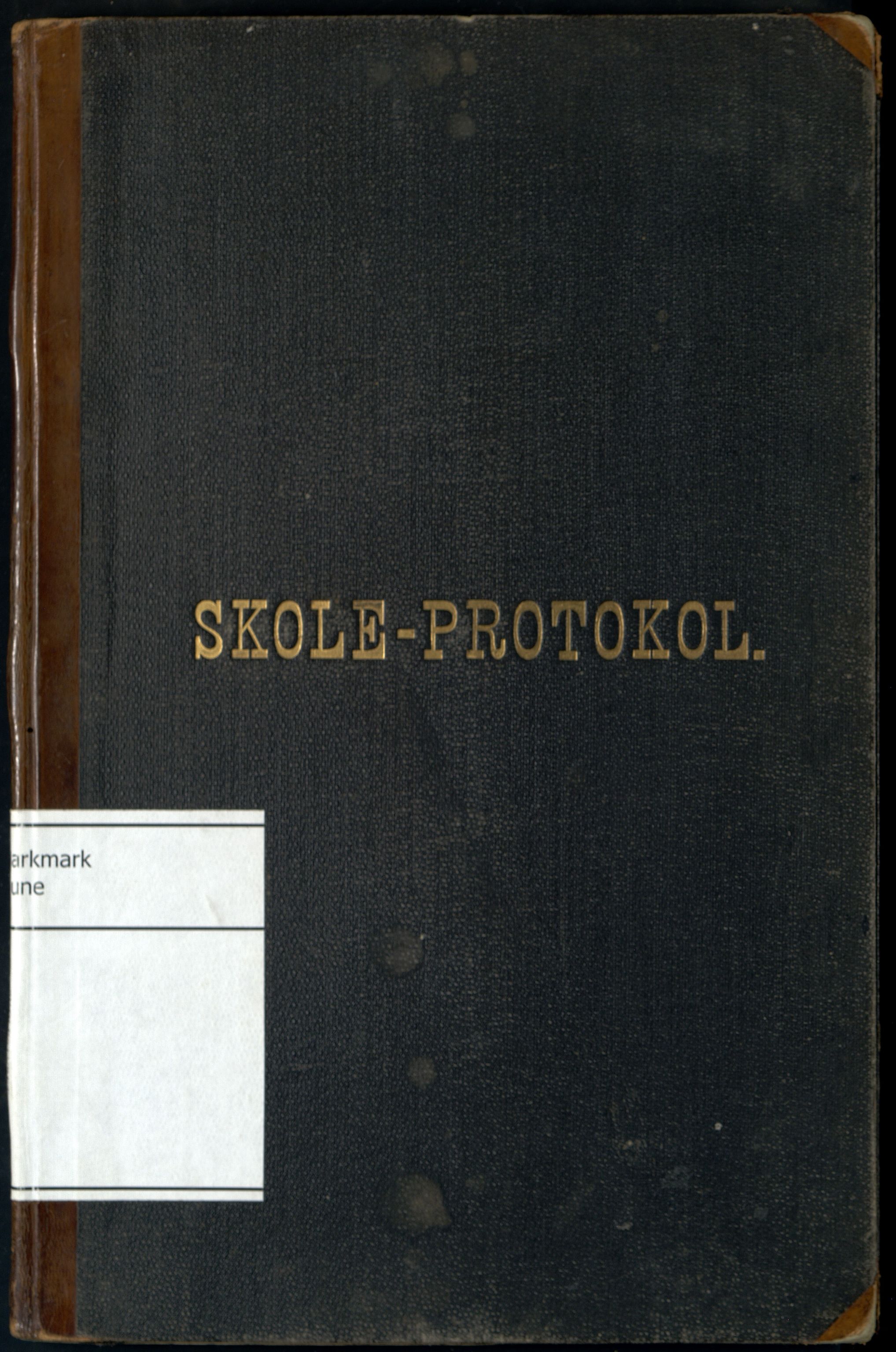 Halse og Harkmark kommune - Vestre Skogsfjord Skole, ARKSOR/1002HH554/H/L0004: Skoleprotokoll, 1892-1912