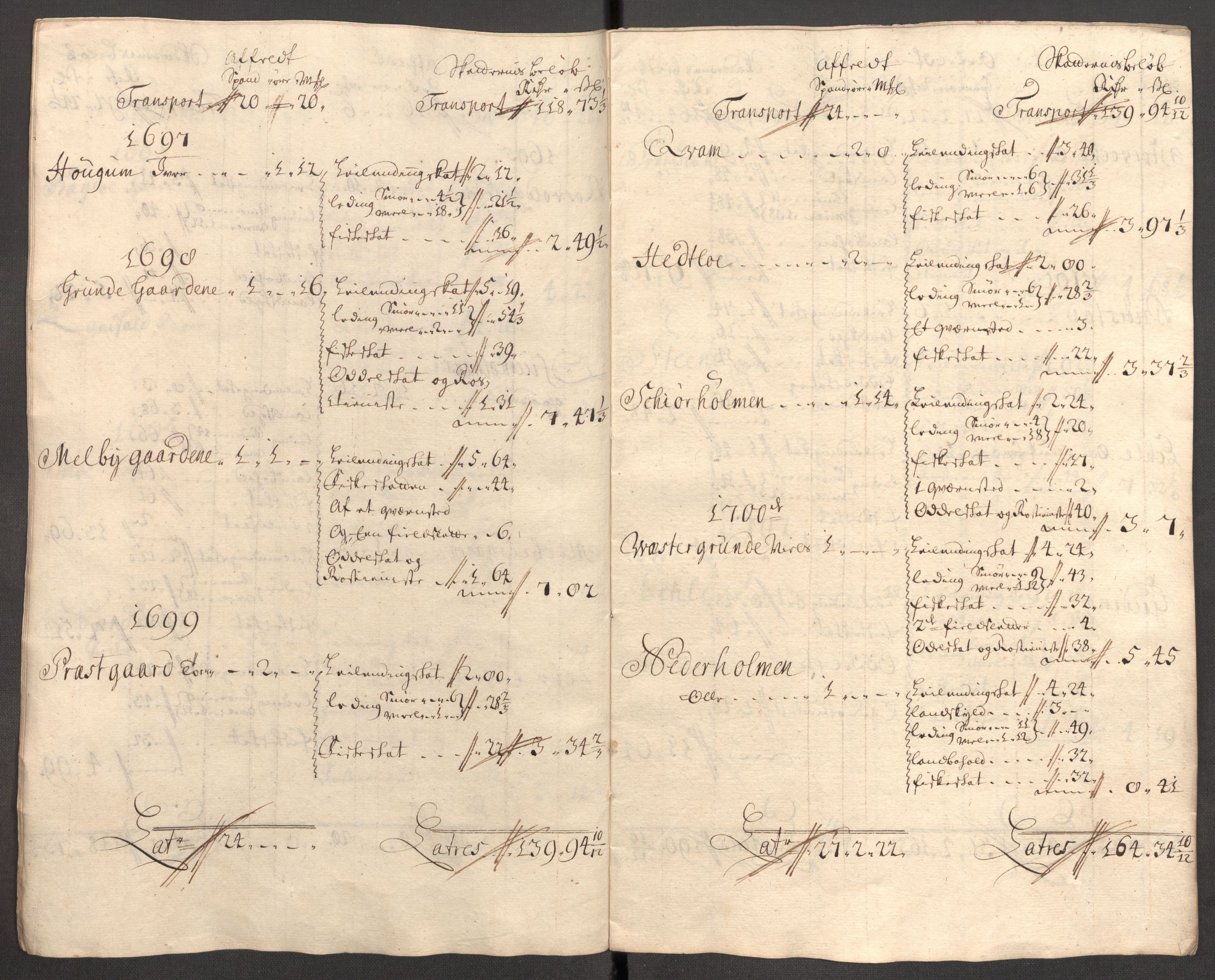 Rentekammeret inntil 1814, Reviderte regnskaper, Fogderegnskap, AV/RA-EA-4092/R62/L4197: Fogderegnskap Stjørdal og Verdal, 1707, p. 278