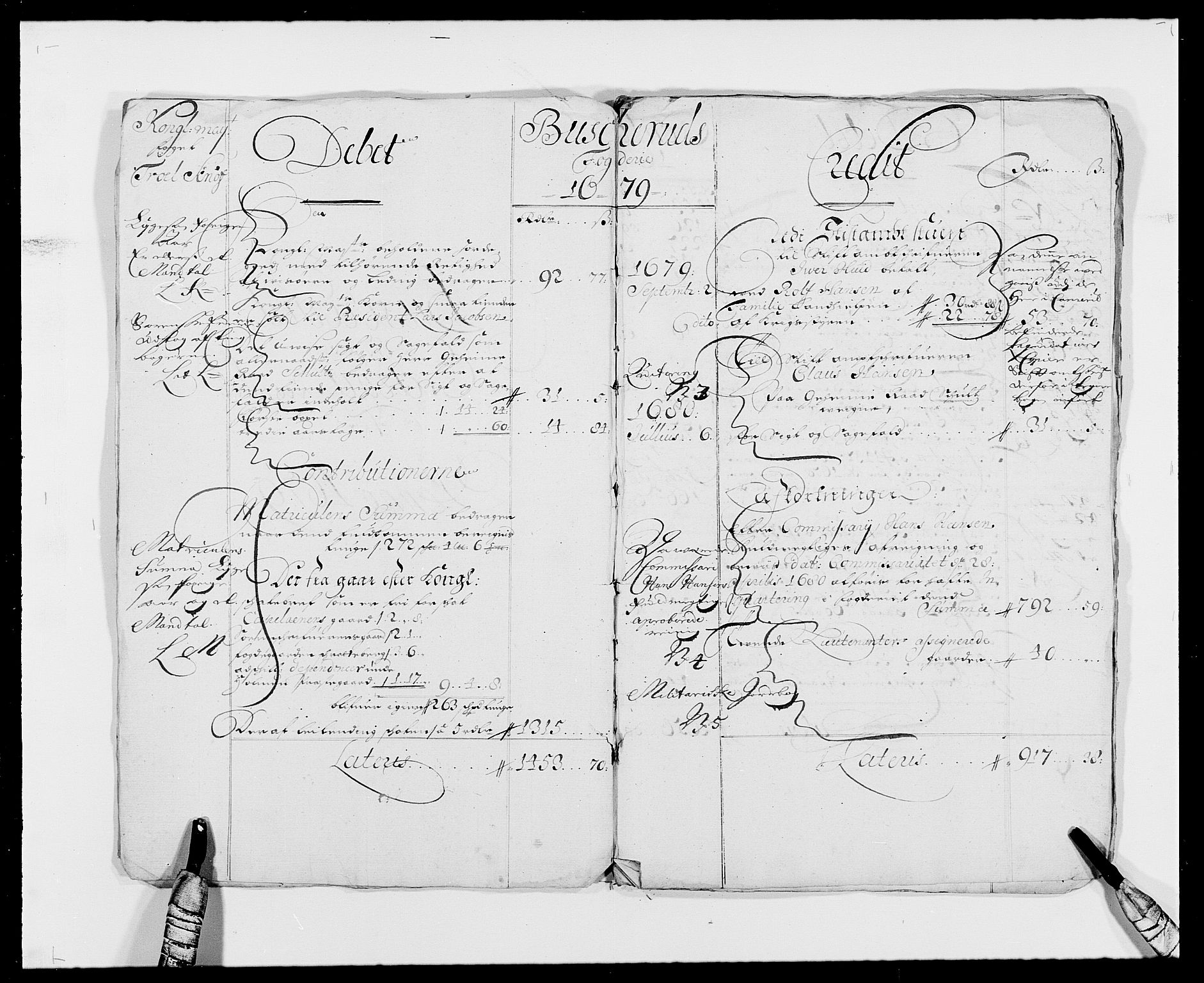 Rentekammeret inntil 1814, Reviderte regnskaper, Fogderegnskap, RA/EA-4092/R25/L1674: Fogderegnskap Buskerud, 1678-1681, p. 7