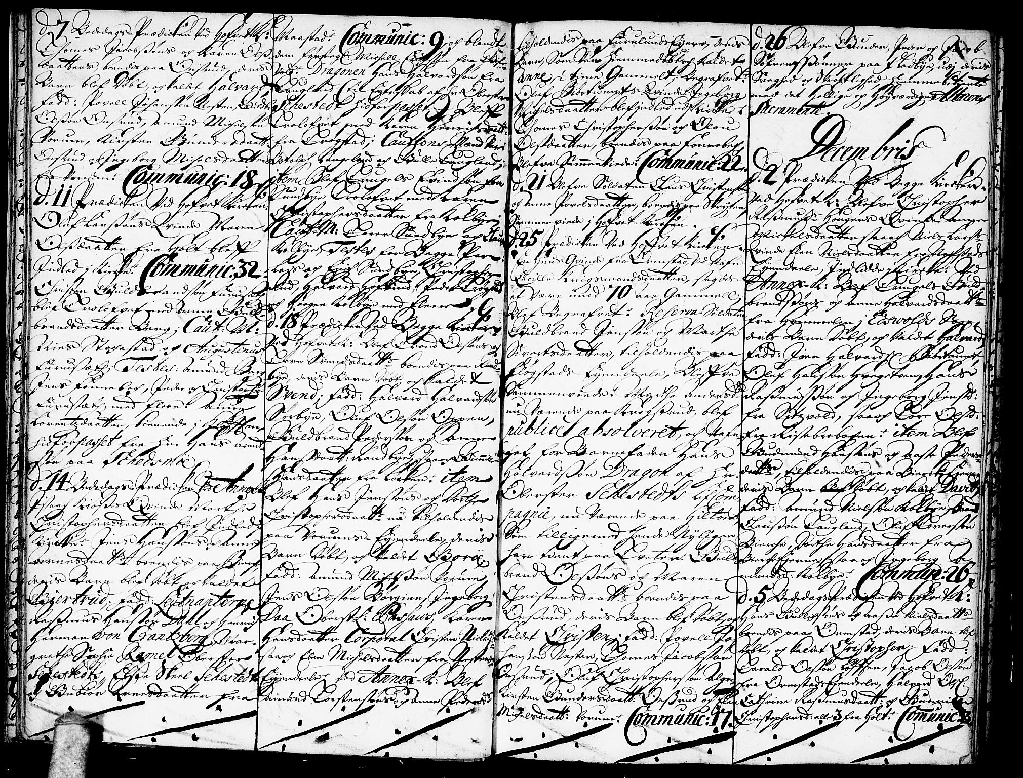 Ullensaker prestekontor Kirkebøker, SAO/A-10236a/F/Fa/L0002: Parish register (official) no. I 2, 1702-1710