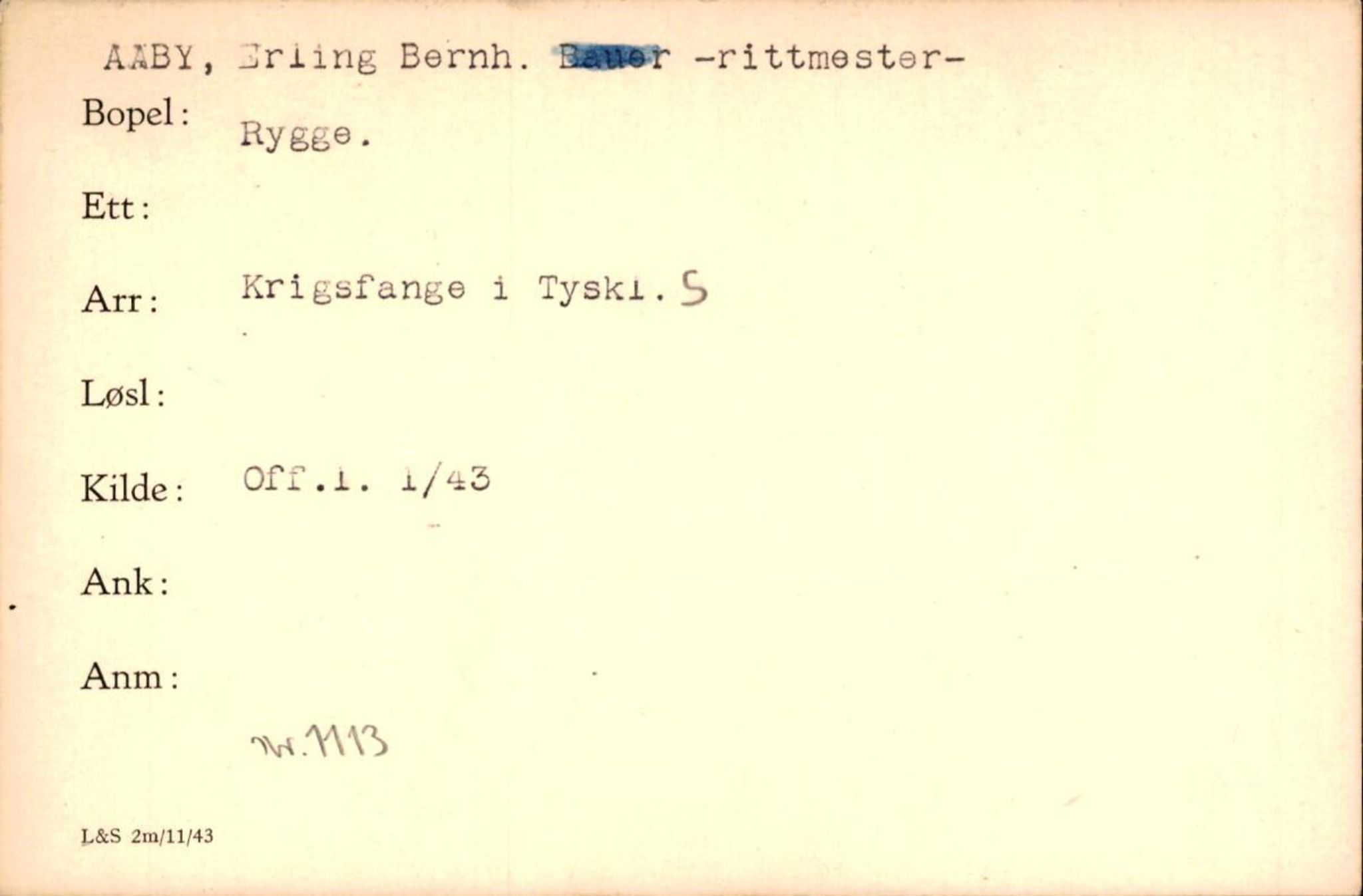 Forsvaret, Forsvarets krigshistoriske avdeling, RA/RAFA-2017/Y/Yf/L0200: II-C-11-2102  -  Norske krigsfanger i Tyskland, 1940-1945, p. 3