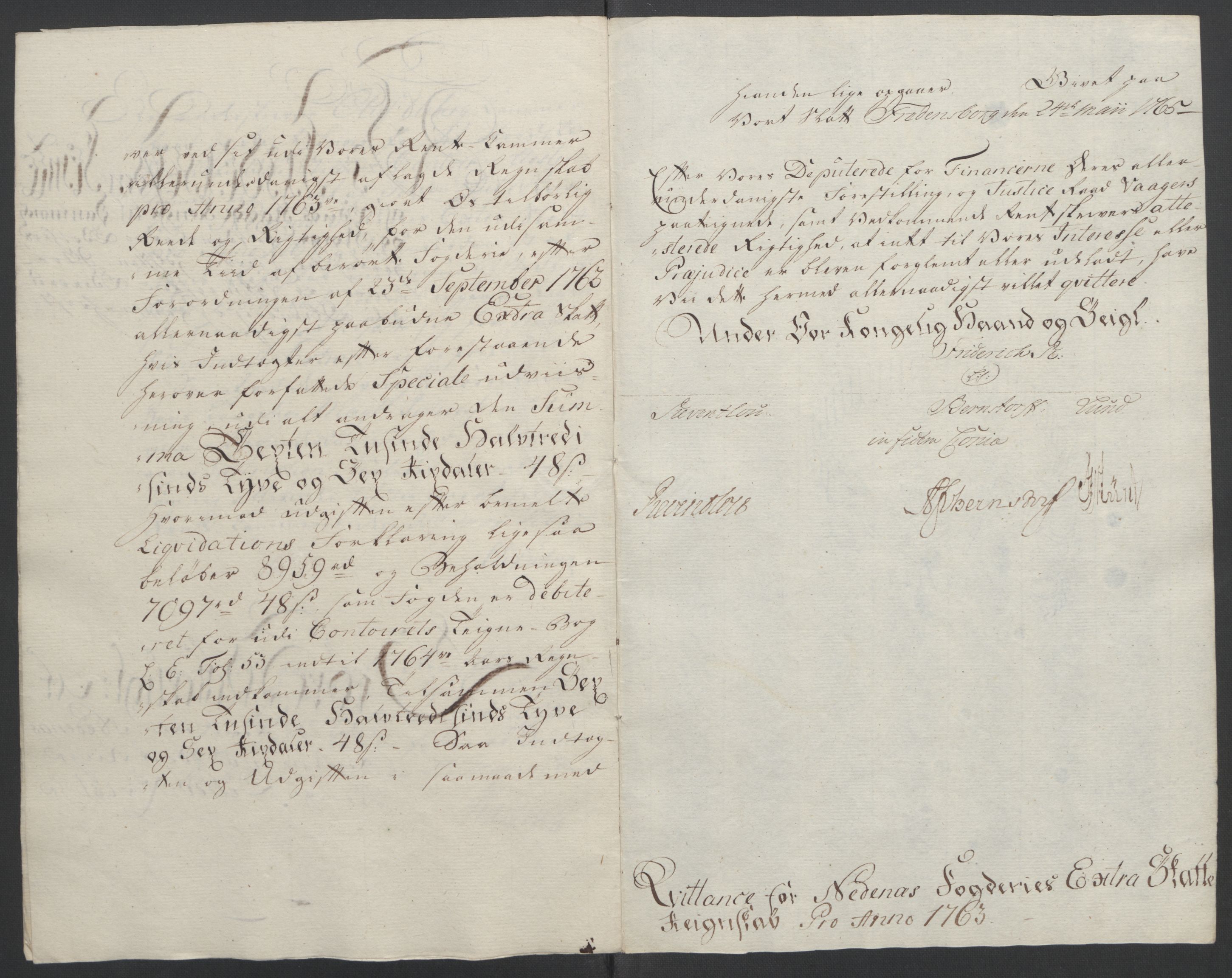 Rentekammeret inntil 1814, Reviderte regnskaper, Fogderegnskap, RA/EA-4092/R39/L2424: Ekstraskatten Nedenes, 1762-1767, p. 31