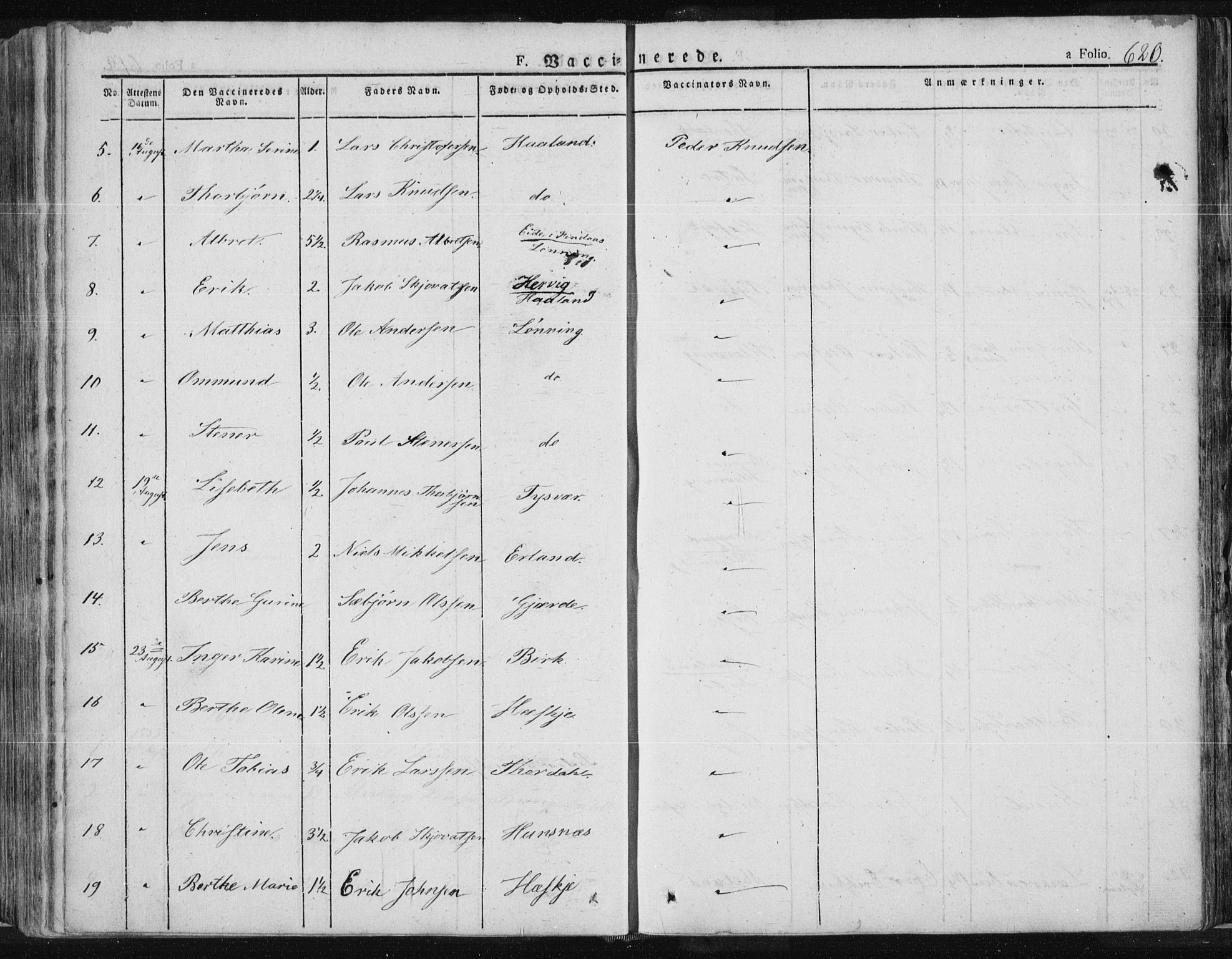 Tysvær sokneprestkontor, AV/SAST-A -101864/H/Ha/Haa/L0001: Parish register (official) no. A 1.2, 1831-1856, p. 620