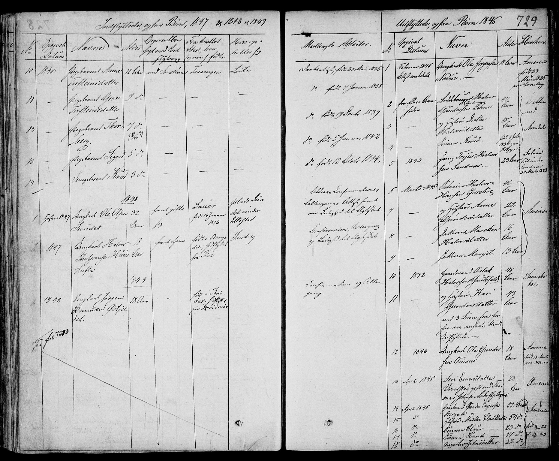 Drangedal kirkebøker, SAKO/A-258/F/Fa/L0007b: Parish register (official) no. 7b, 1837-1856, p. 729