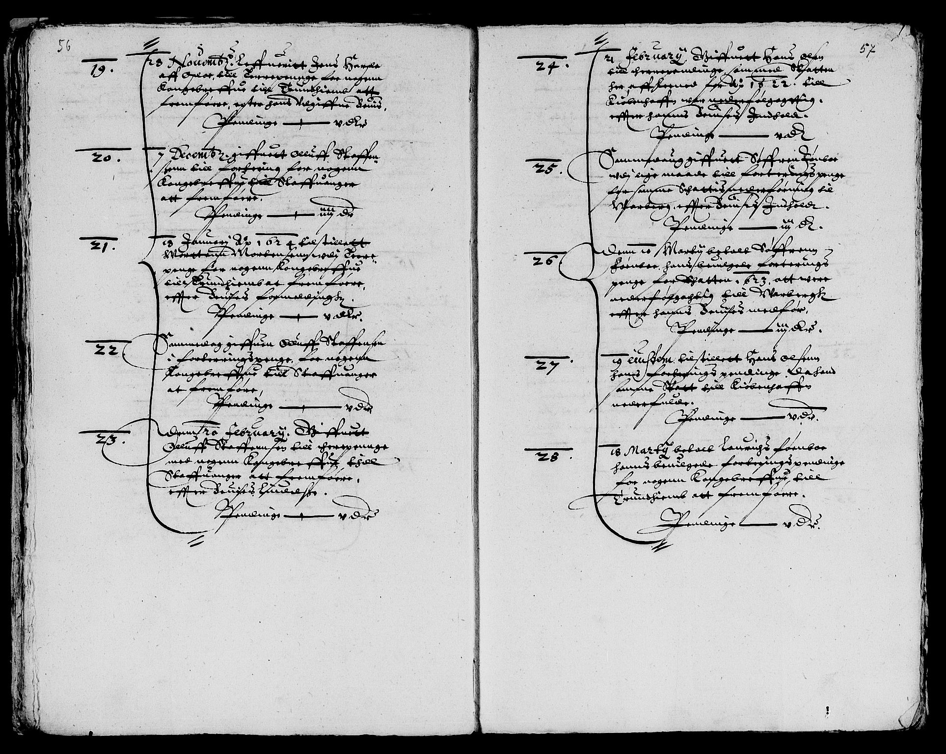 Rentekammeret inntil 1814, Reviderte regnskaper, Lensregnskaper, AV/RA-EA-5023/R/Rb/Rba/L0064: Akershus len, 1622-1624