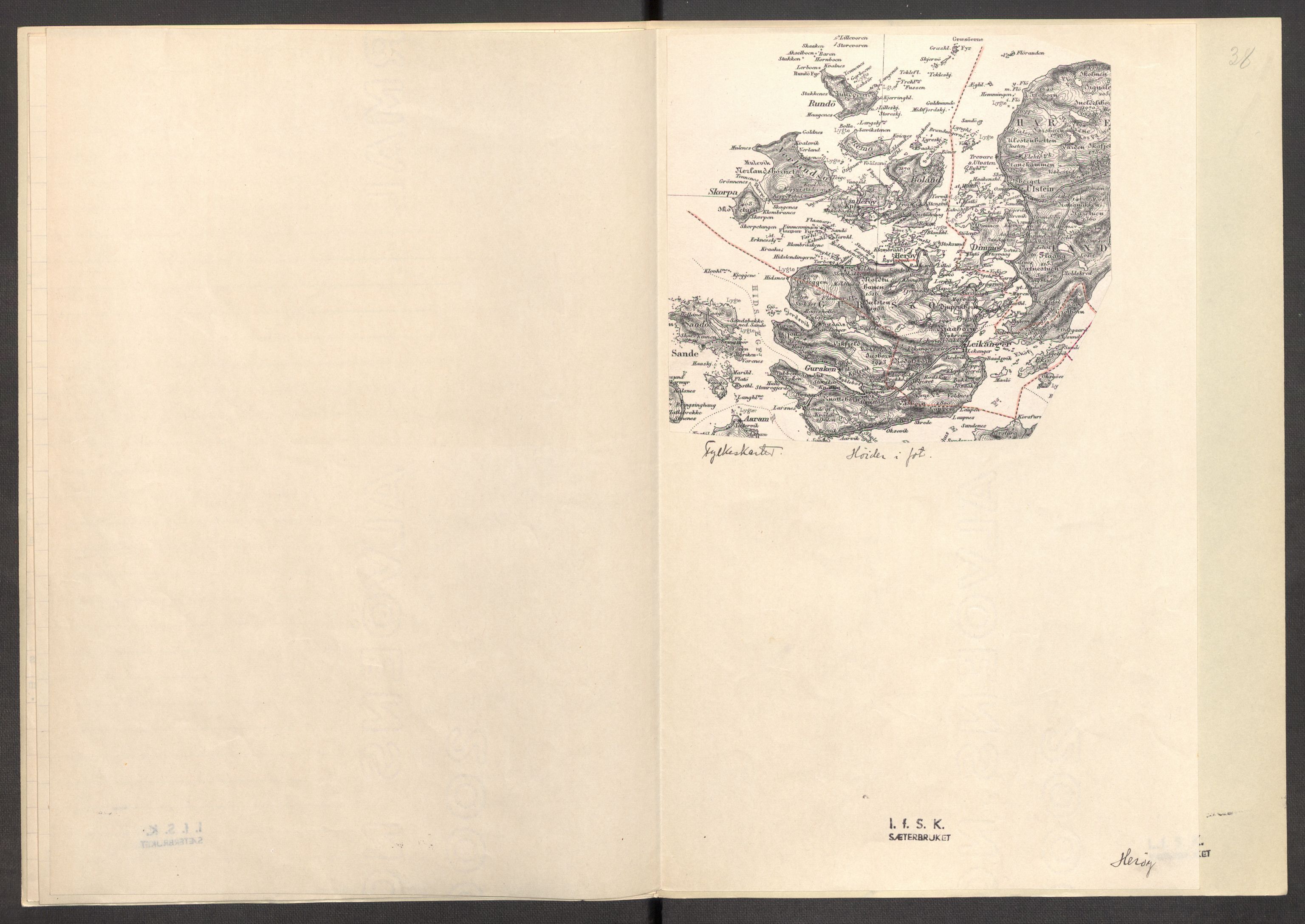 Instituttet for sammenlignende kulturforskning, AV/RA-PA-0424/F/Fc/L0012/0002: Eske B12: / Møre og Romsdal (perm XXXII), 1934-1936