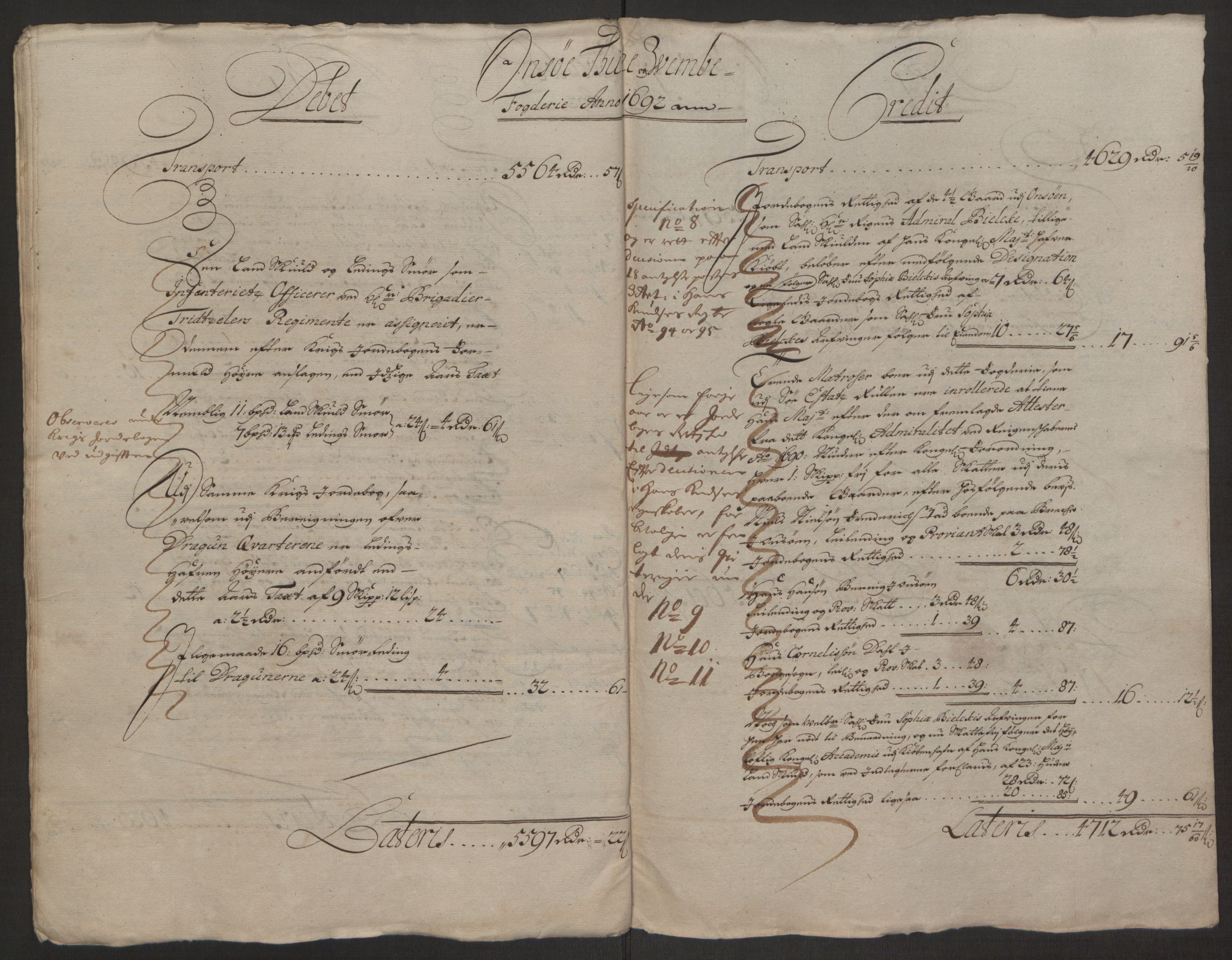 Rentekammeret inntil 1814, Reviderte regnskaper, Fogderegnskap, AV/RA-EA-4092/R03/L0120: Fogderegnskap Onsøy, Tune, Veme og Åbygge fogderi, 1692-1693, p. 14