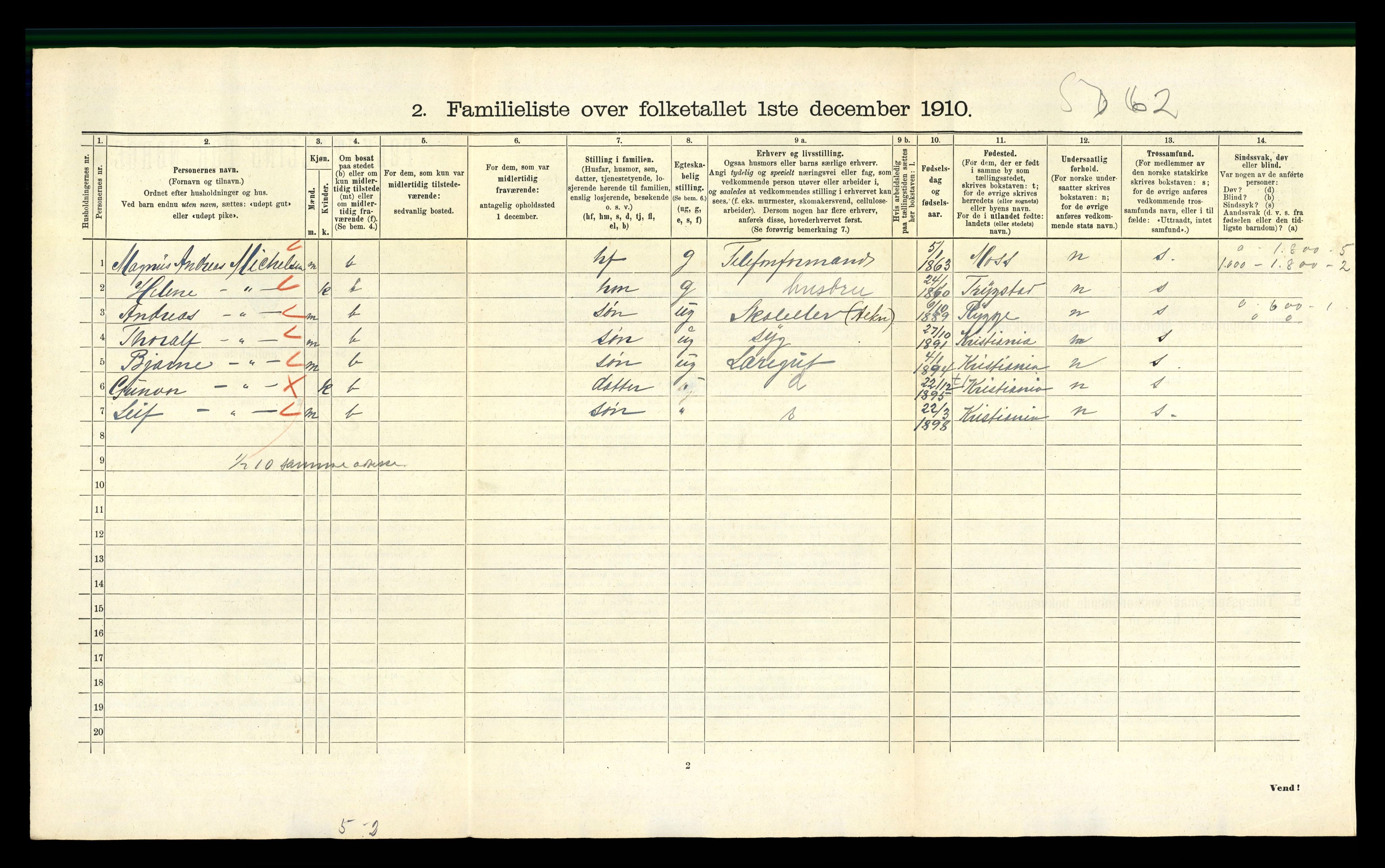 RA, 1910 census for Kristiania, 1910, p. 73792