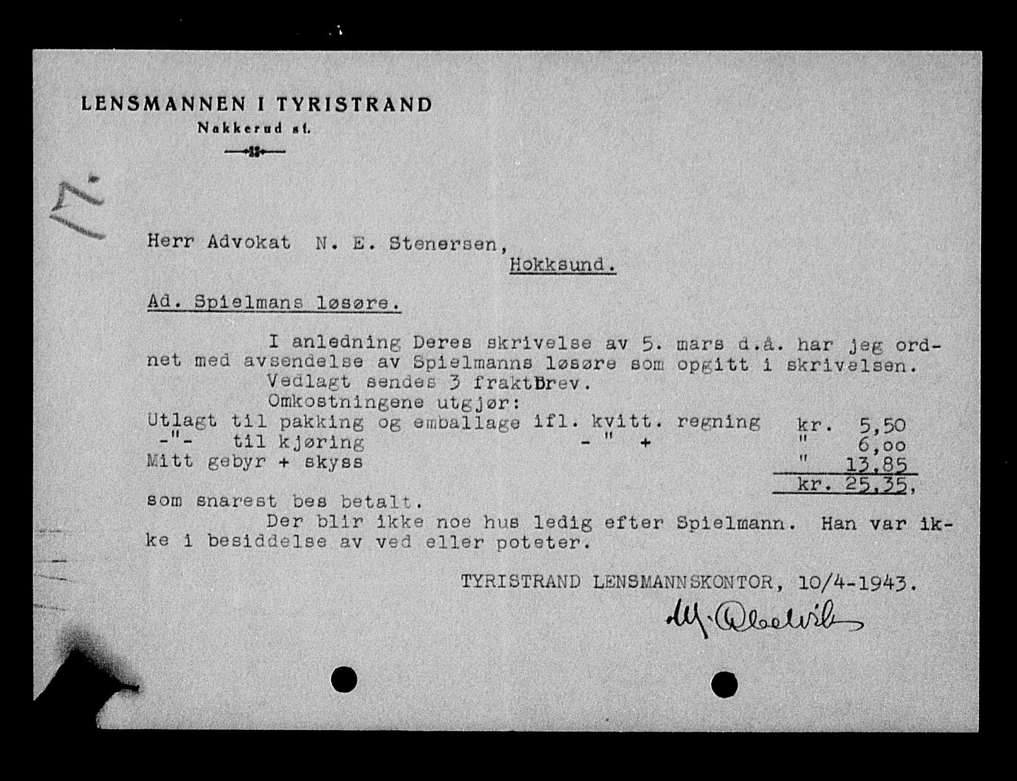 Justisdepartementet, Tilbakeføringskontoret for inndratte formuer, AV/RA-S-1564/H/Hc/Hcd/L1007: --, 1945-1947, p. 226