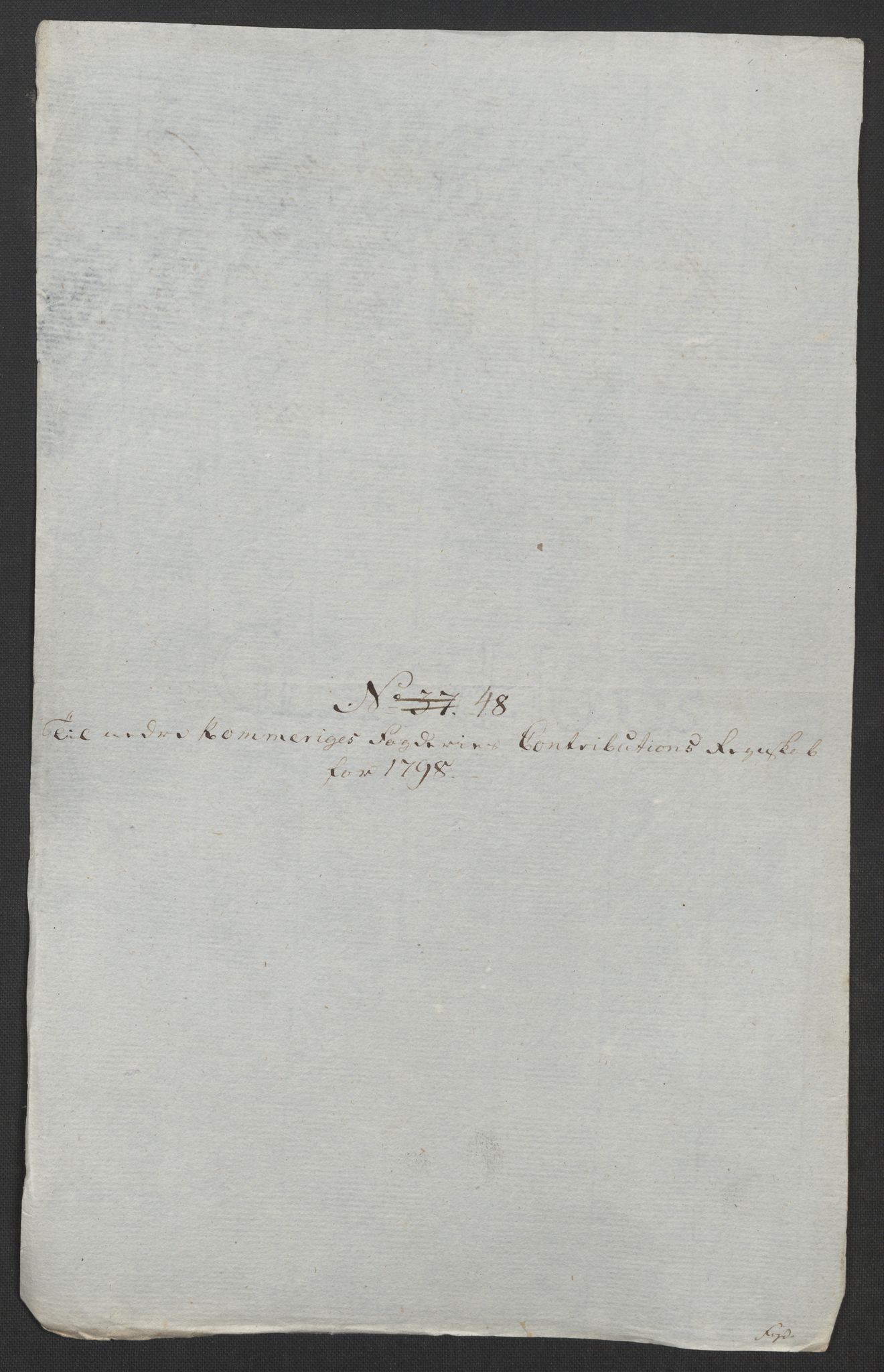 Rentekammeret inntil 1814, Reviderte regnskaper, Fogderegnskap, AV/RA-EA-4092/R11/L0674: Fogderegnskap Nedre Romerike, 1798, p. 188