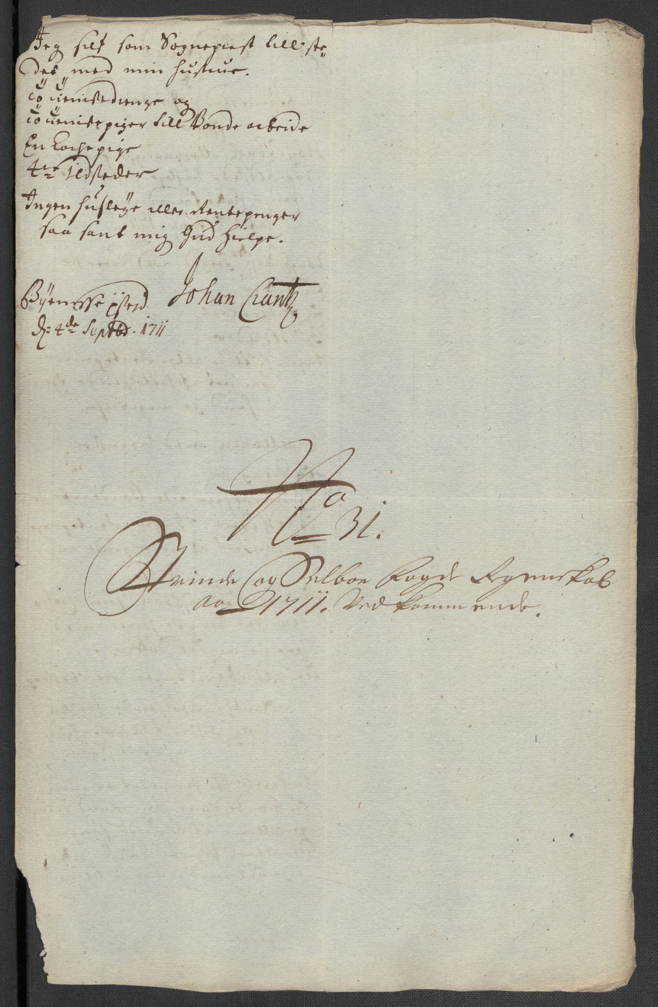 Rentekammeret inntil 1814, Reviderte regnskaper, Fogderegnskap, AV/RA-EA-4092/R61/L4112: Fogderegnskap Strinda og Selbu, 1711, p. 115