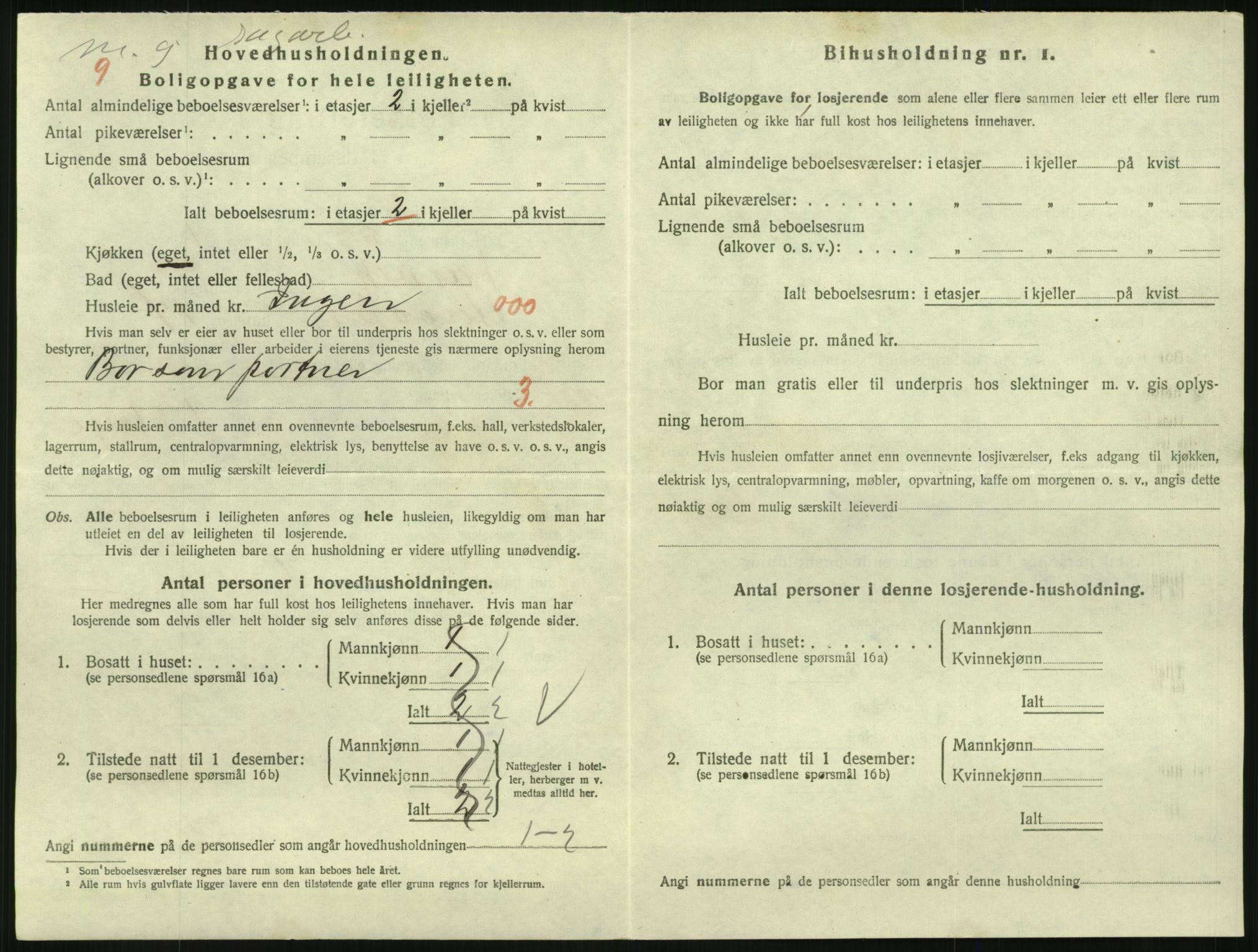 SAKO, 1920 census for Larvik, 1920, p. 6707