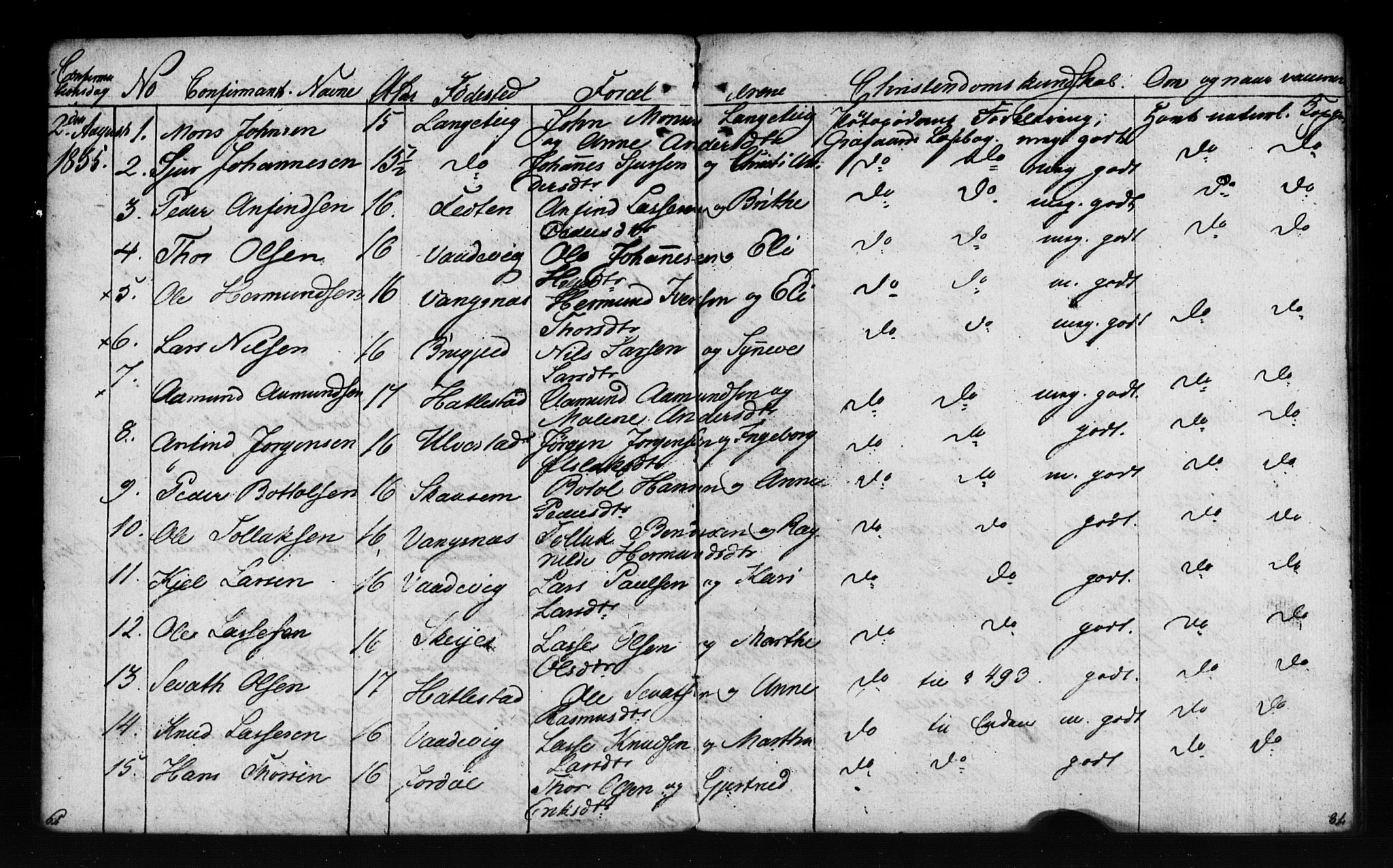 Leikanger sokneprestembete, AV/SAB-A-81001: Curate's parish register no. A 1A, 1833-1838, p. 78-79