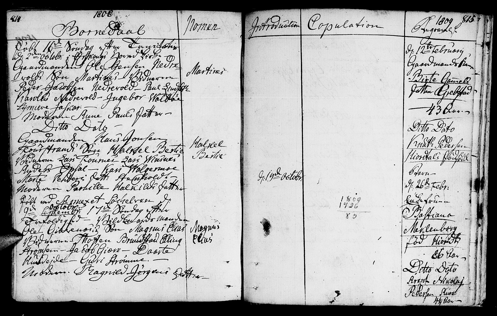 Ministerialprotokoller, klokkerbøker og fødselsregistre - Møre og Romsdal, AV/SAT-A-1454/522/L0308: Parish register (official) no. 522A03, 1773-1809, p. 814-815