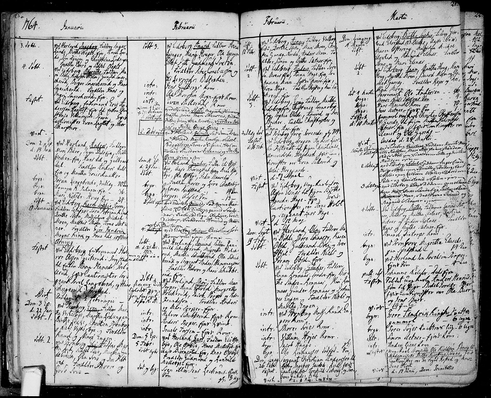 Eidsberg prestekontor Kirkebøker, SAO/A-10905/F/Fa/L0004: Parish register (official) no. I 4, 1759-1788, p. 21