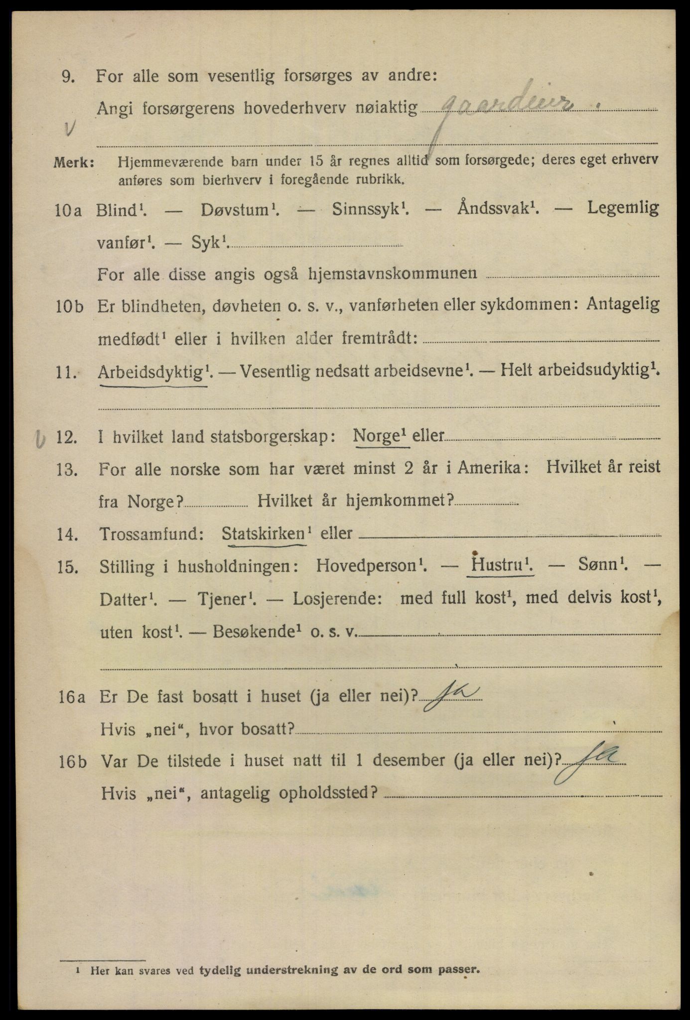 SAO, 1920 census for Kristiania, 1920, p. 402376