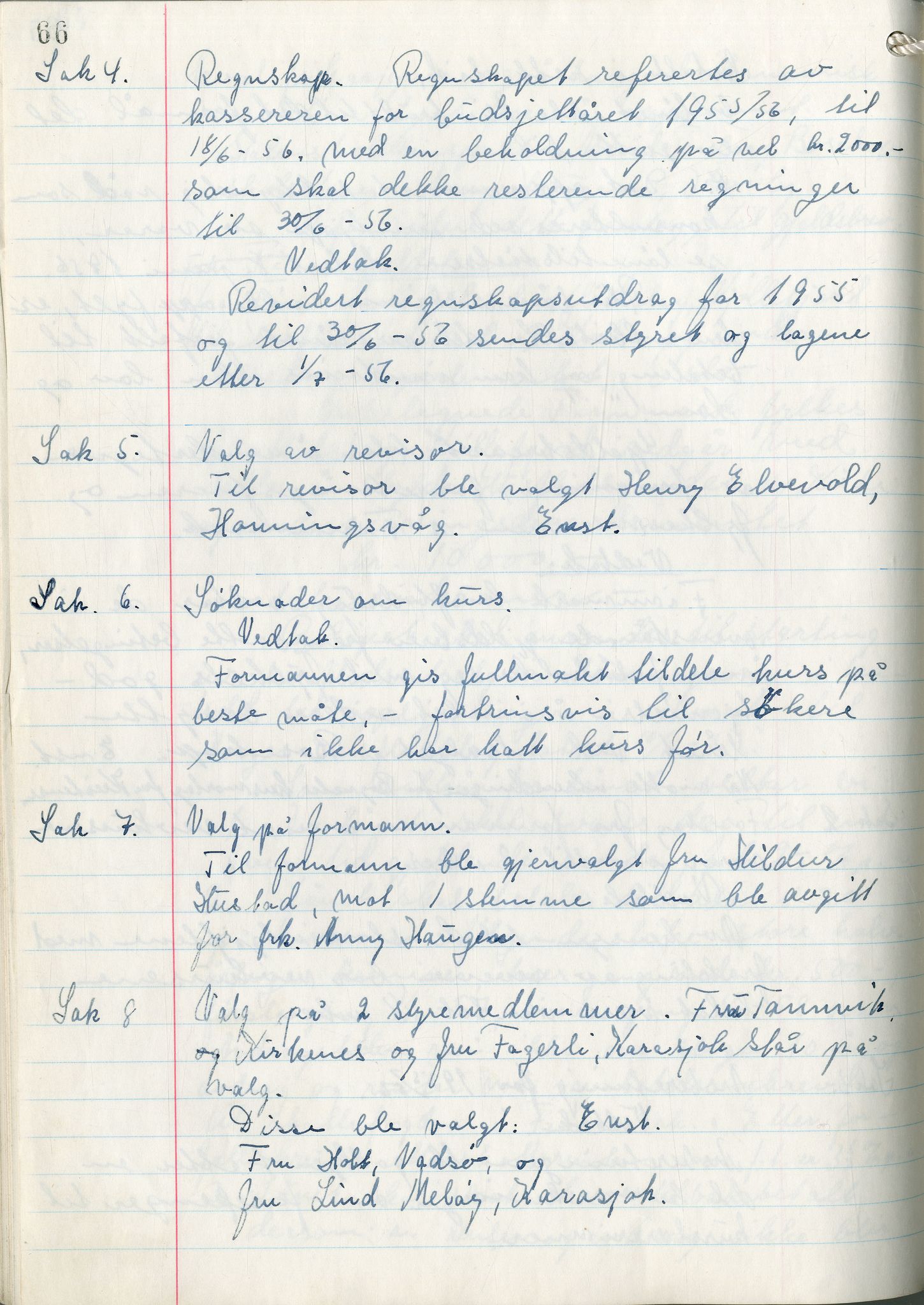 Finnmark Husflidslag, FMFB/A-1134/A/L0001: Møtebok, 1948-1970, p. 68