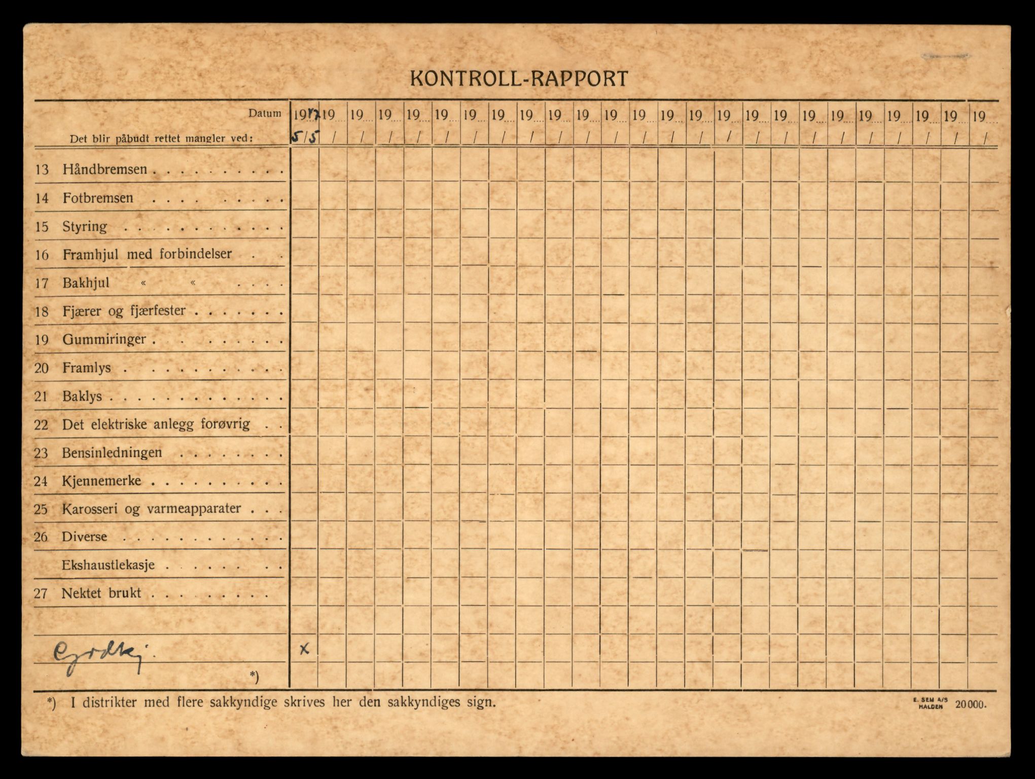 Møre og Romsdal vegkontor - Ålesund trafikkstasjon, AV/SAT-A-4099/F/Fe/L0001: Registreringskort for kjøretøy T 3 - T 127, 1927-1998, p. 1458