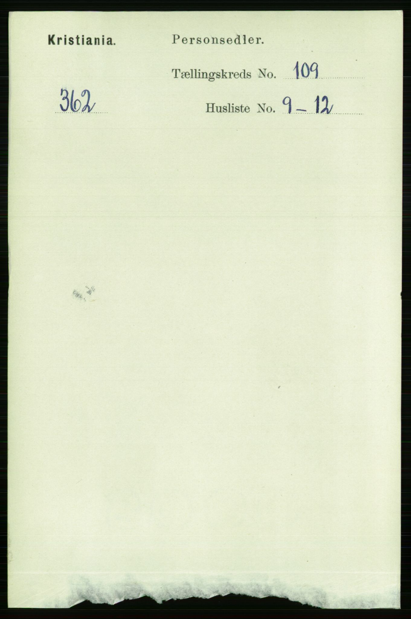 RA, 1891 census for 0301 Kristiania, 1891, p. 56569