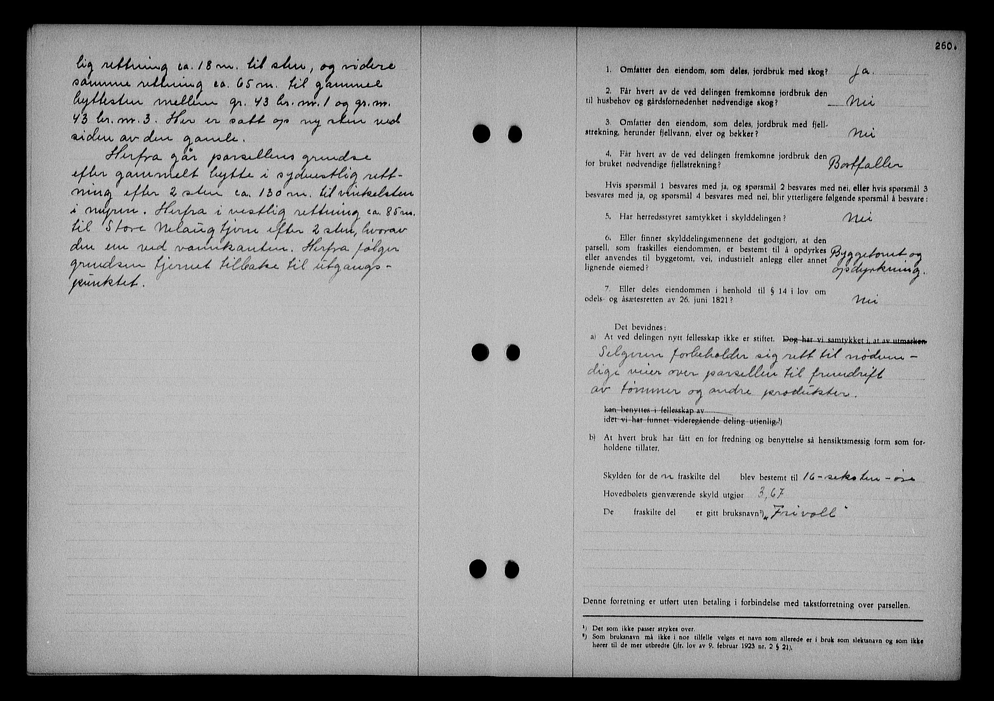 Nedenes sorenskriveri, AV/SAK-1221-0006/G/Gb/Gba/L0044: Mortgage book no. 40, 1937-1938, Diary no: : 1111/1937