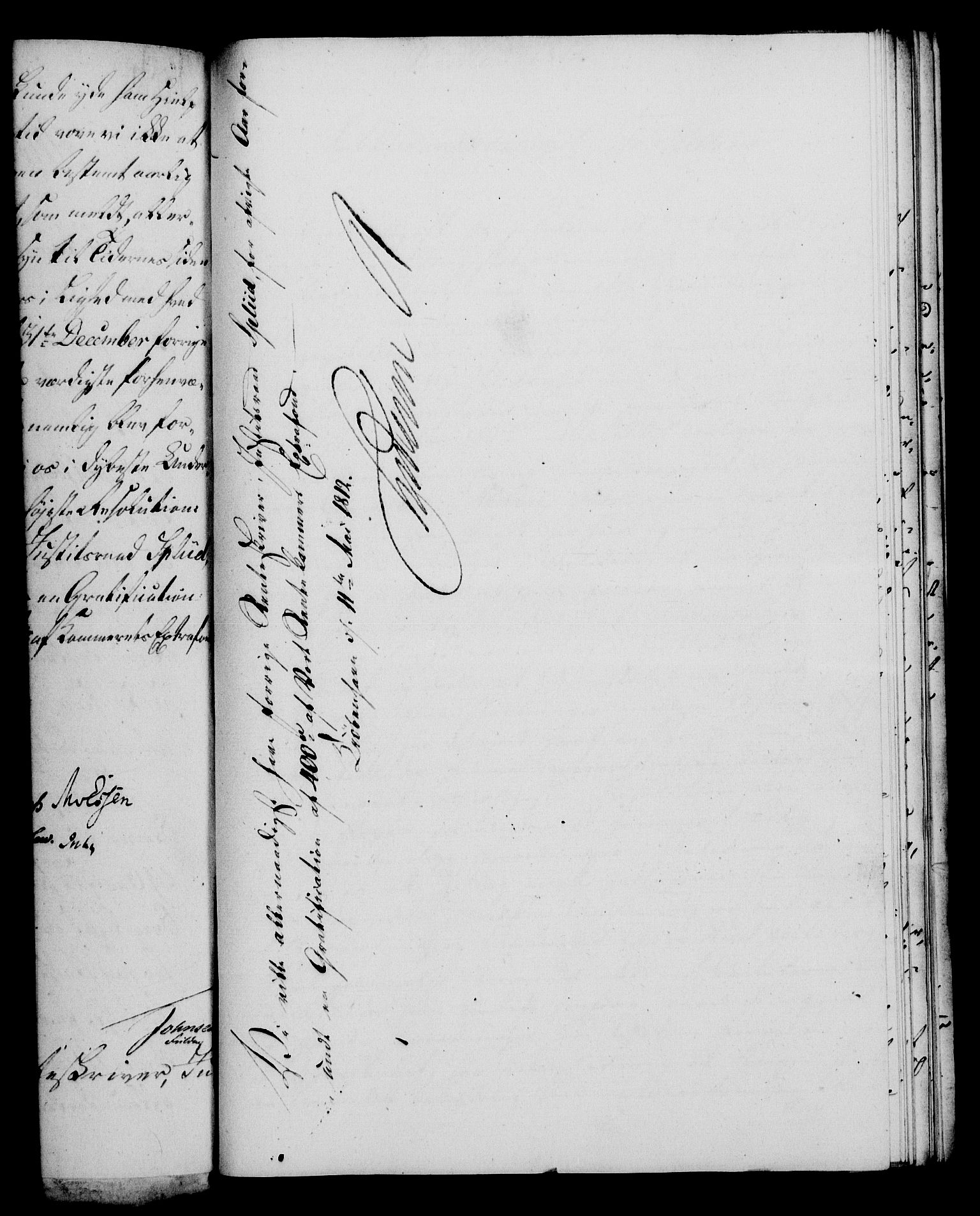 Rentekammeret, Kammerkanselliet, RA/EA-3111/G/Gf/Gfa/L0094: Norsk relasjons- og resolusjonsprotokoll (merket RK 52.94), 1812, p. 164