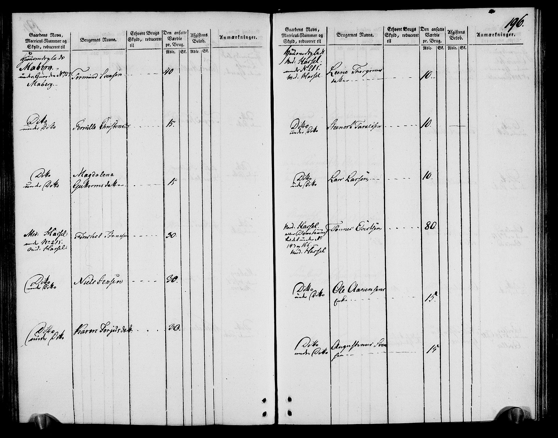 Rentekammeret inntil 1814, Realistisk ordnet avdeling, AV/RA-EA-4070/N/Ne/Nea/L0095: Lista fogderi. Oppebørselsregister, 1803-1804, p. 202