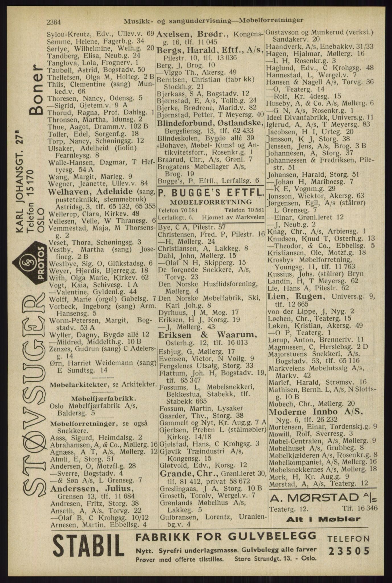 Kristiania/Oslo adressebok, PUBL/-, 1934, p. 2364
